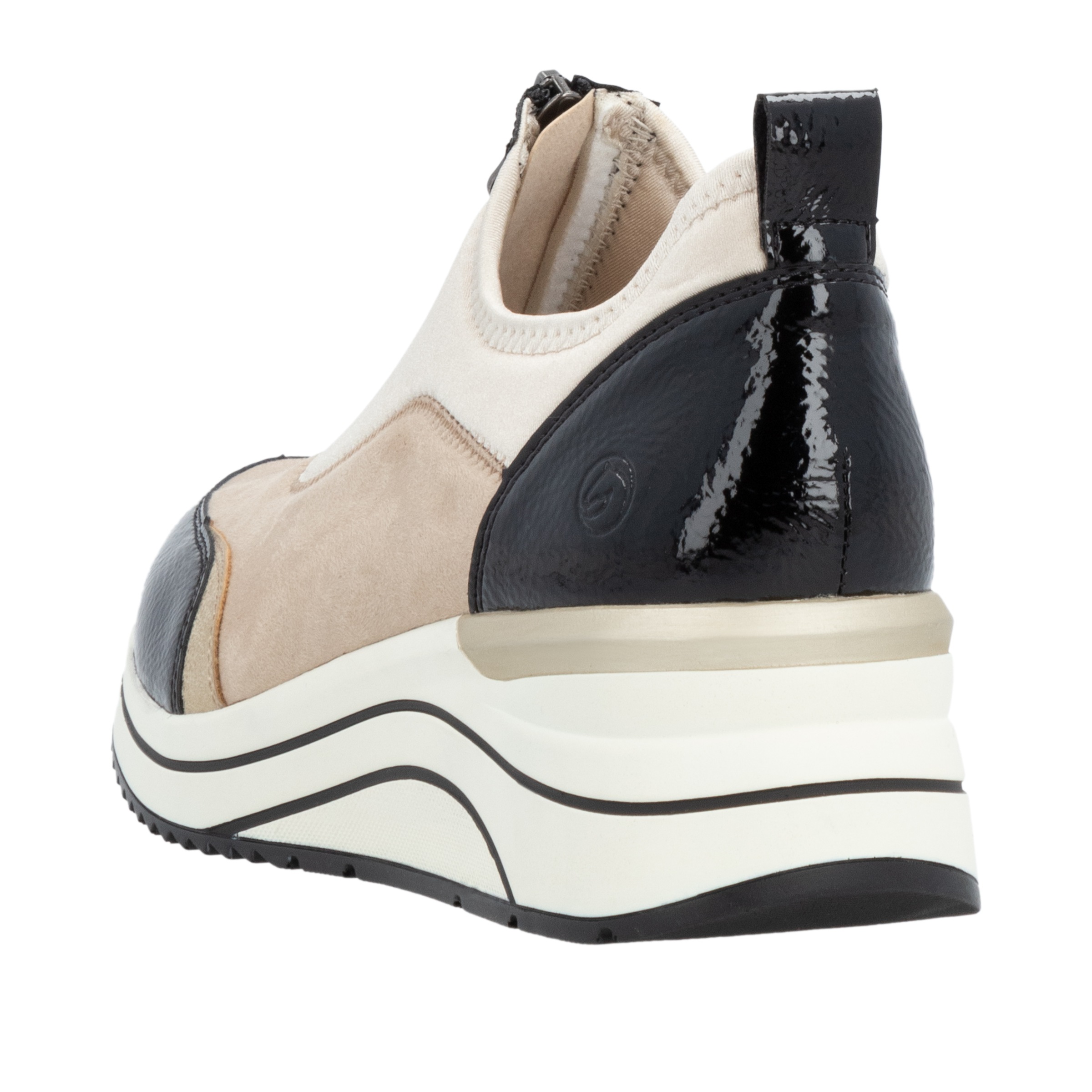 Remonte Slip-On Sneaker »Elisabeth Hurley-Collection«, Keilsneaker, Slipper, Schlupfschuh, Freizeitschuh, vegan