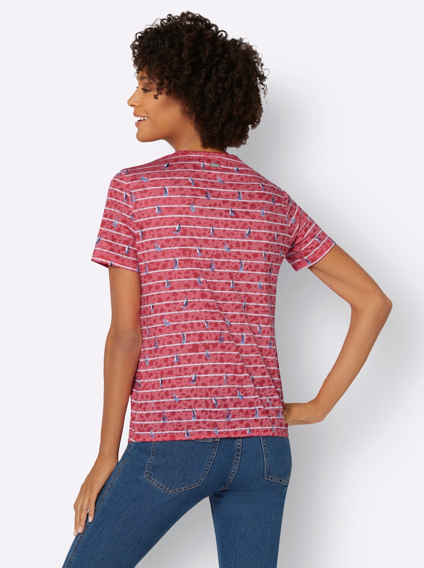 Casual Looks Kurzarmshirt "Shirt" 1 Stk. tlg. günstig online kaufen