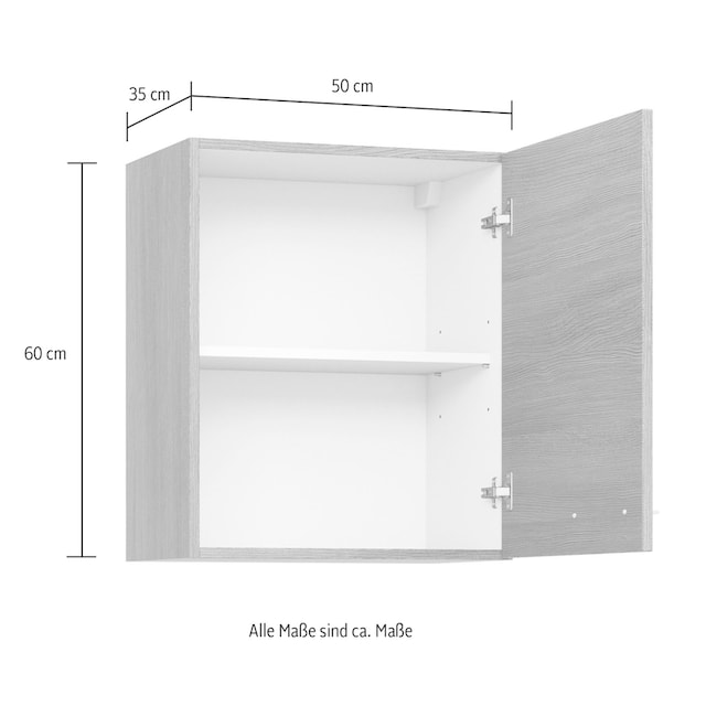 Express Küchen Hängeschrank »Trea O50-60«, inklusive Einlegeboden, Breite  50 cm, Höhe 60 cm bestellen | BAUR