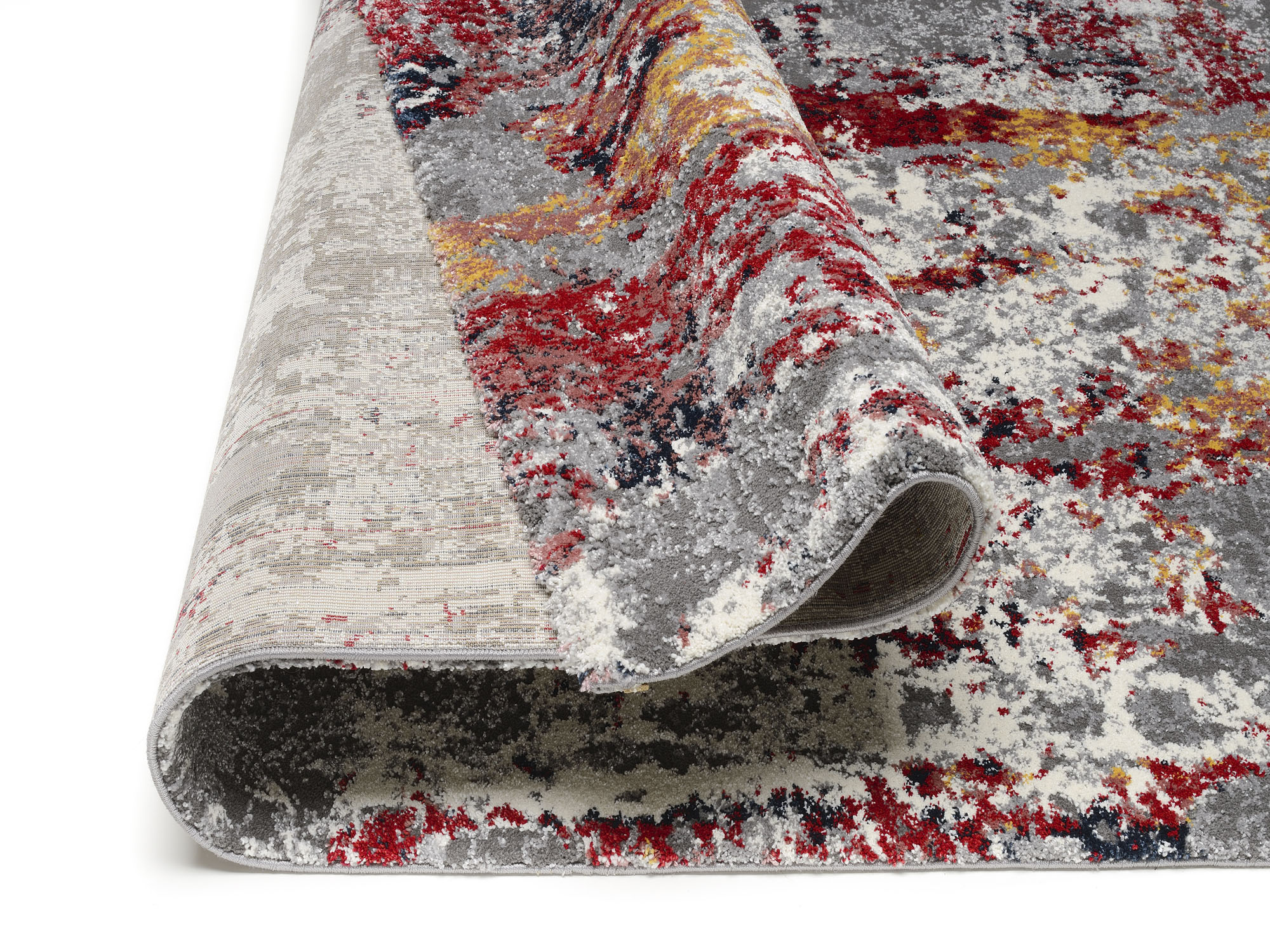 Thumbnail - OCI DIE TEPPICHMARKE Teppich "HIGH & LOW EIGHT" rechteckig 20 mm Höhe Hochflor, Langflor, 3D Hochtief-Optik, Wohnzimmer