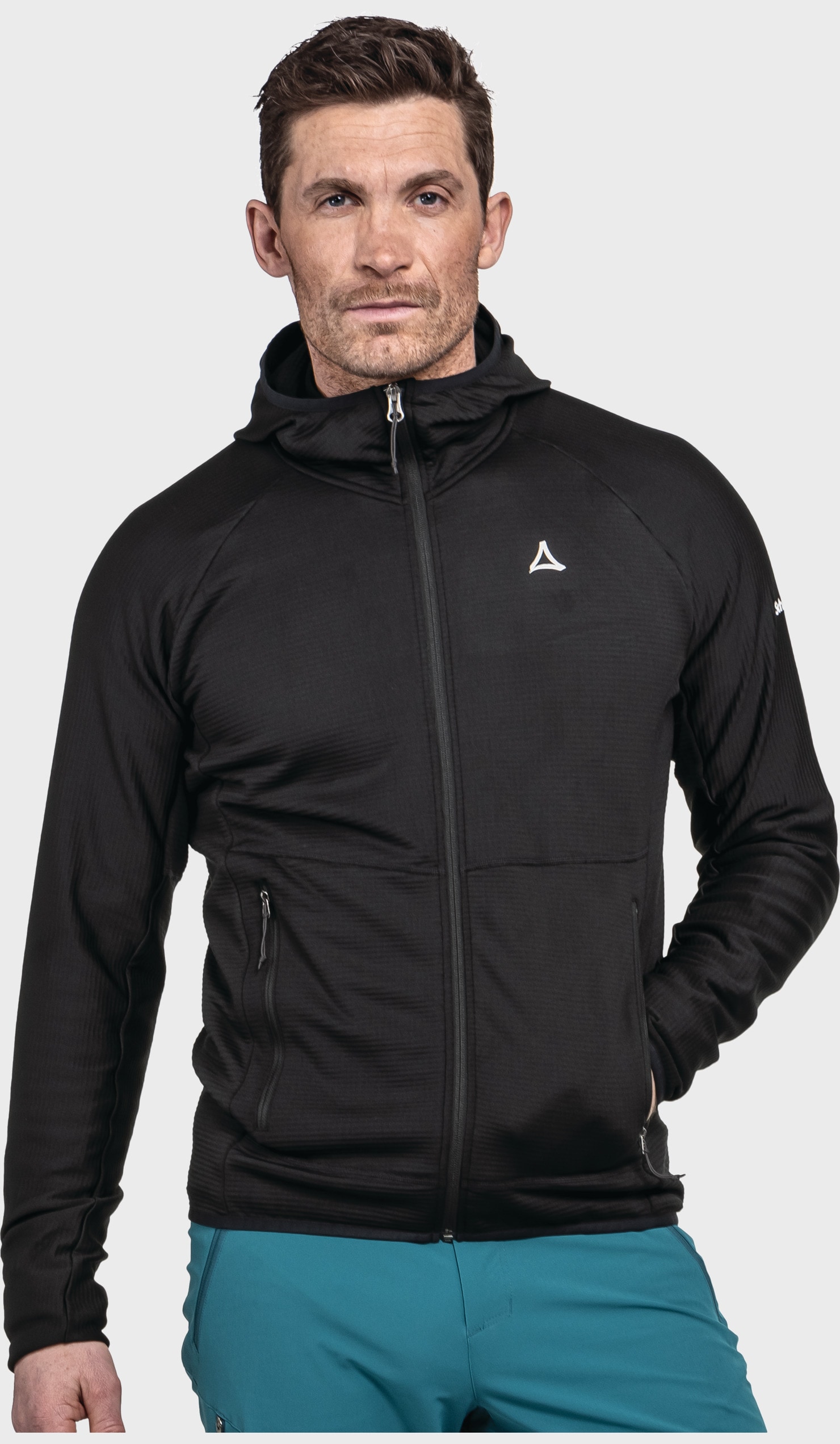 Schöffel Fleecejacke »Fleece Hoody Style Cascata MNS« mit Kapuze