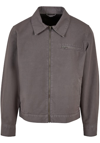 Allwetterjacke »Urban Classics Herren Overdyed Workwear Jacket«, (1 St.), ohne Kapuze