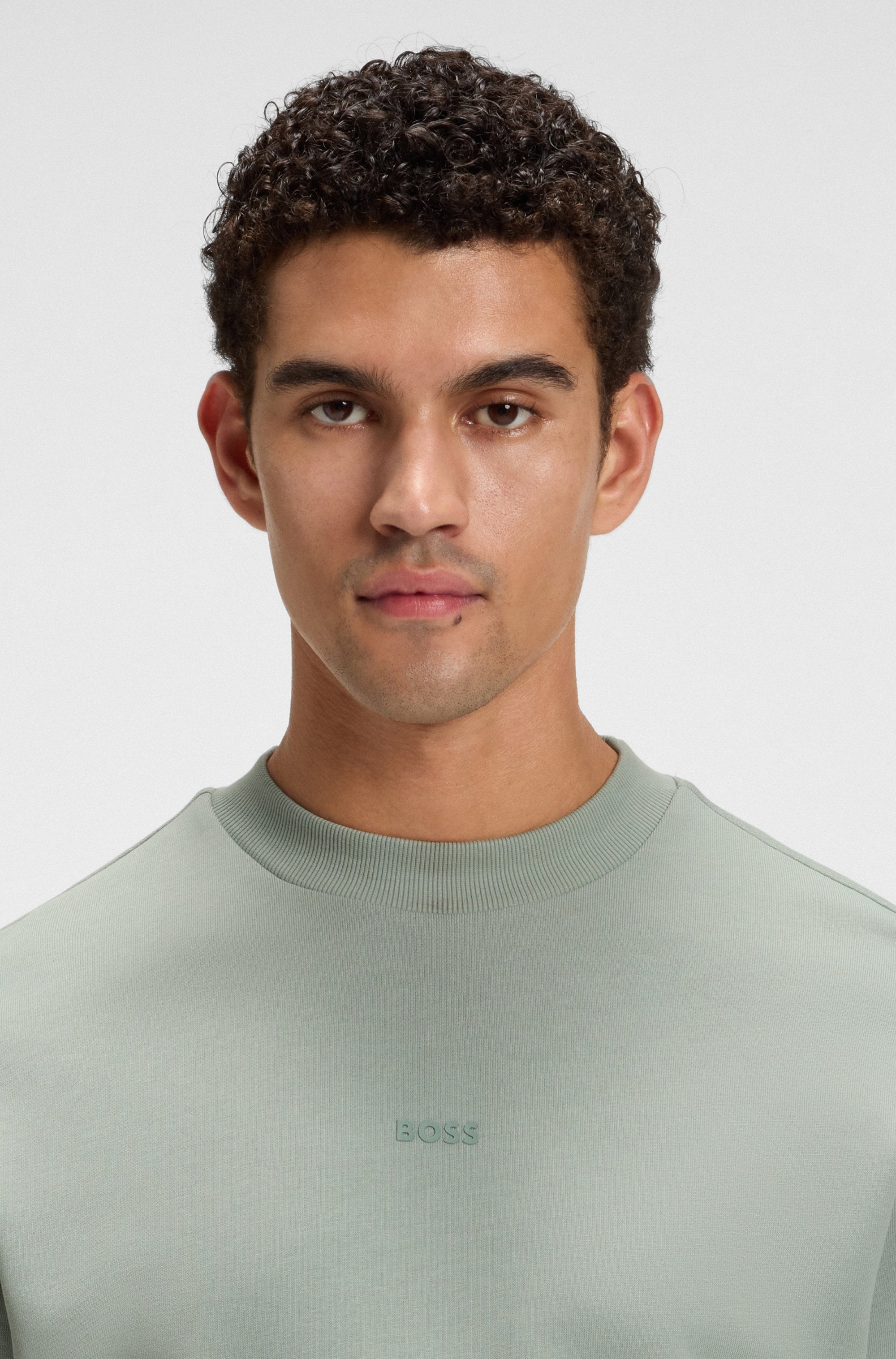 BOSS ORANGE Sweatshirt »WeSmallcrew«, mit Logo auf der Brust