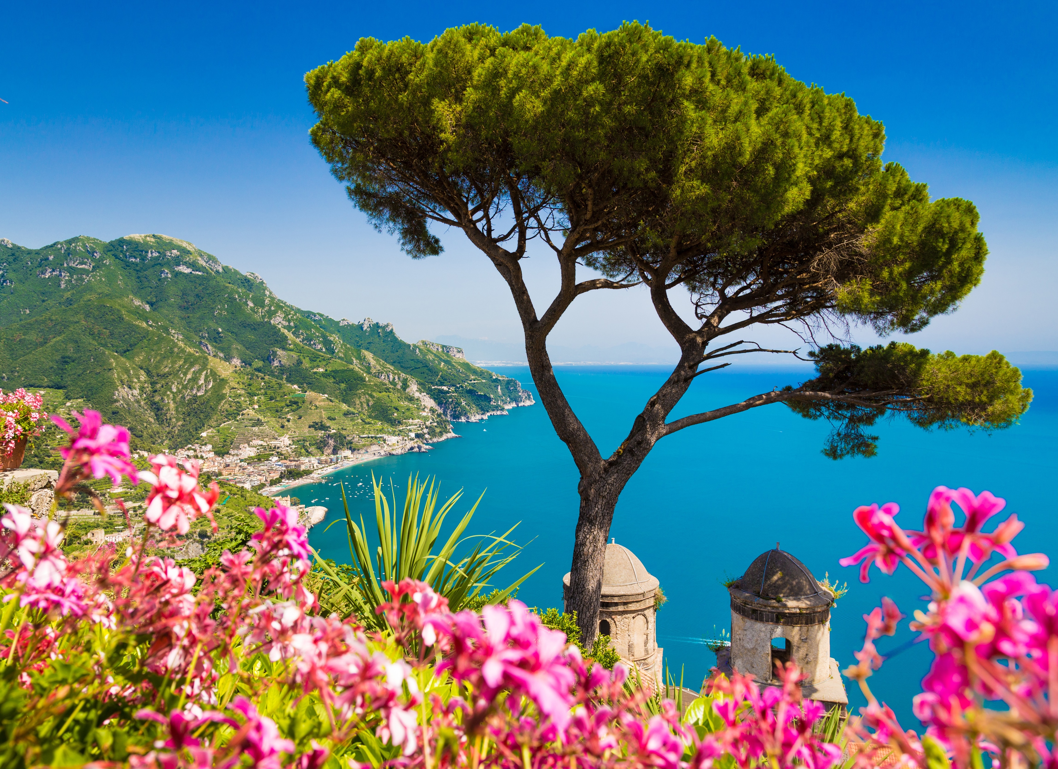 Papermoon Fototapete "Campania Amalfi Coast" glatt