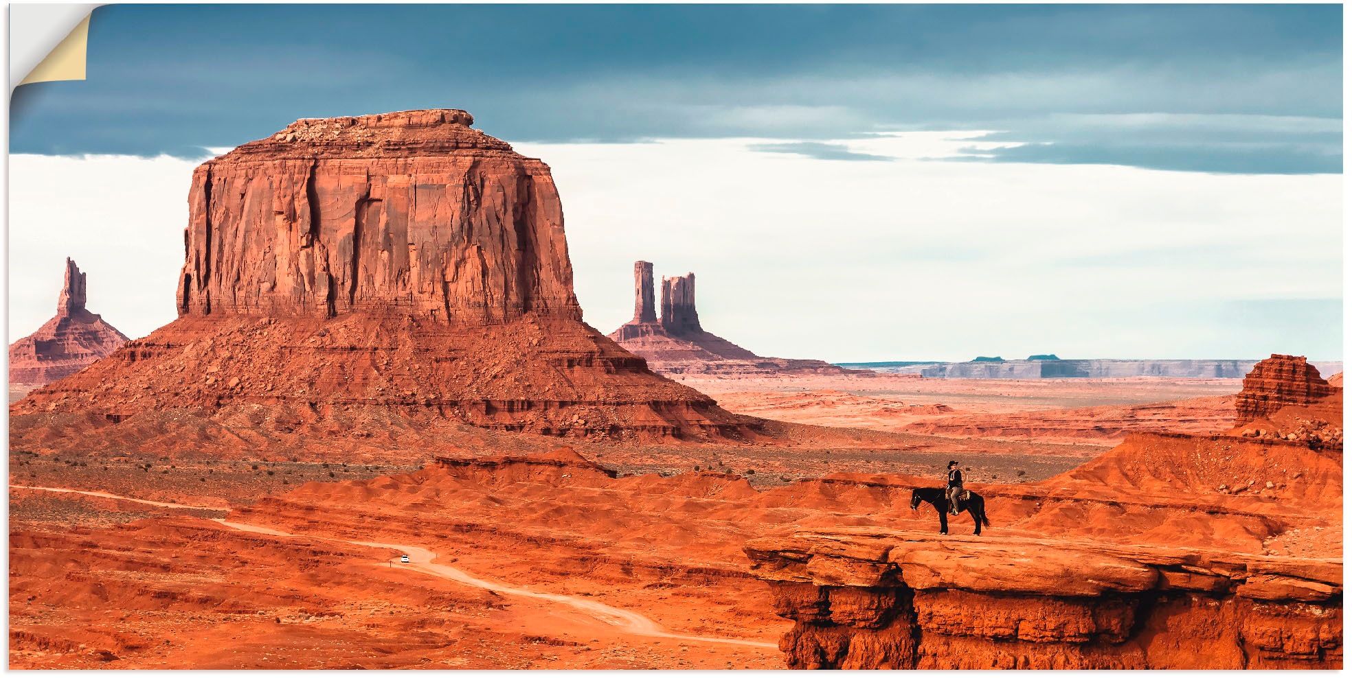 Leinwandbild, Wandaufkleber Monument als versch. Poster Wandbild BAUR bestellen Utah St.), Größen Artland Amerika, Valley«, in - | (1 »Colorado oder