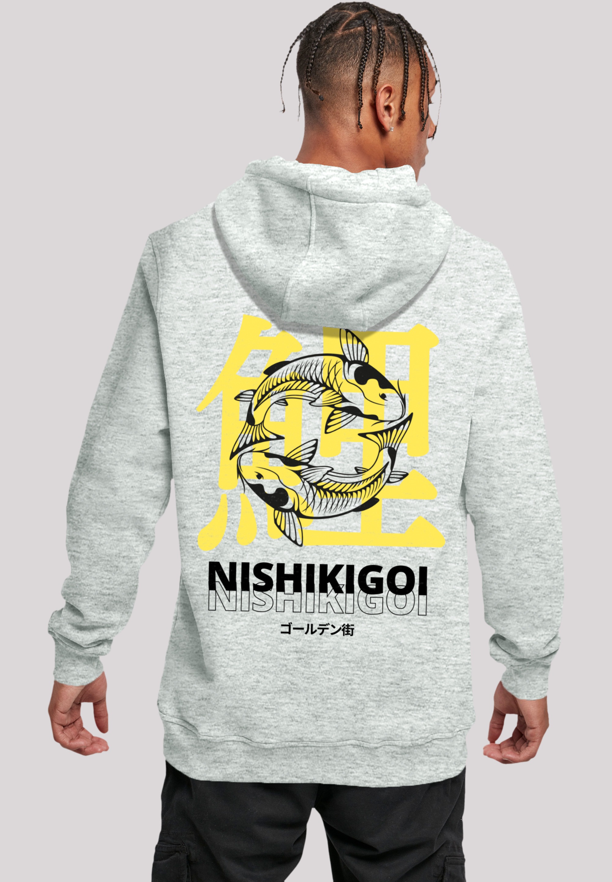 F4NT4STIC Kapuzenpullover "Koi Golden Gai", Print günstig online kaufen