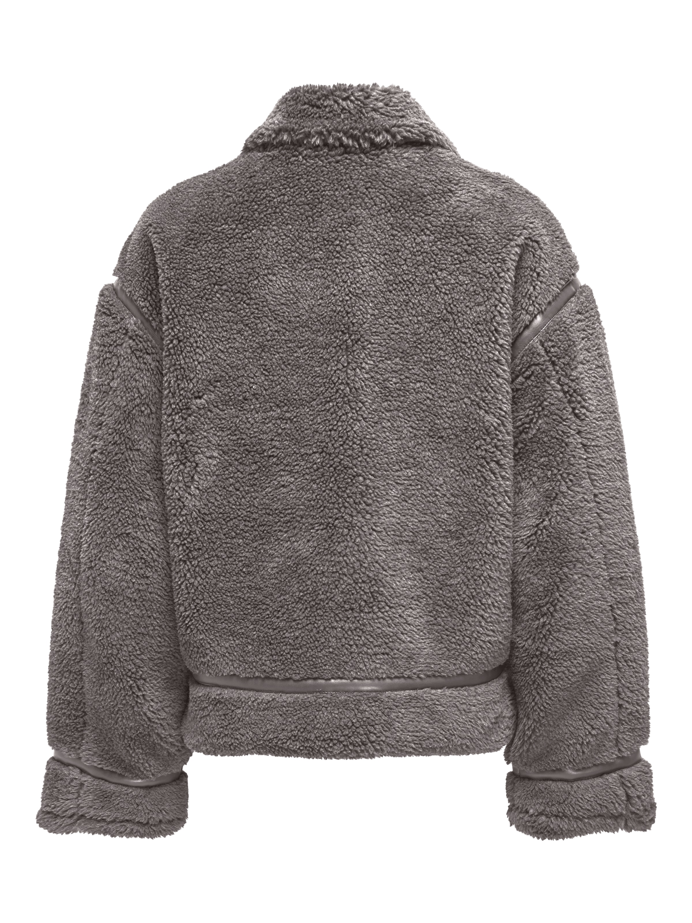 ONLY Plüschjacke »ONLMICHELLE TEDDY JACKET OTW«, ohne Kapuze