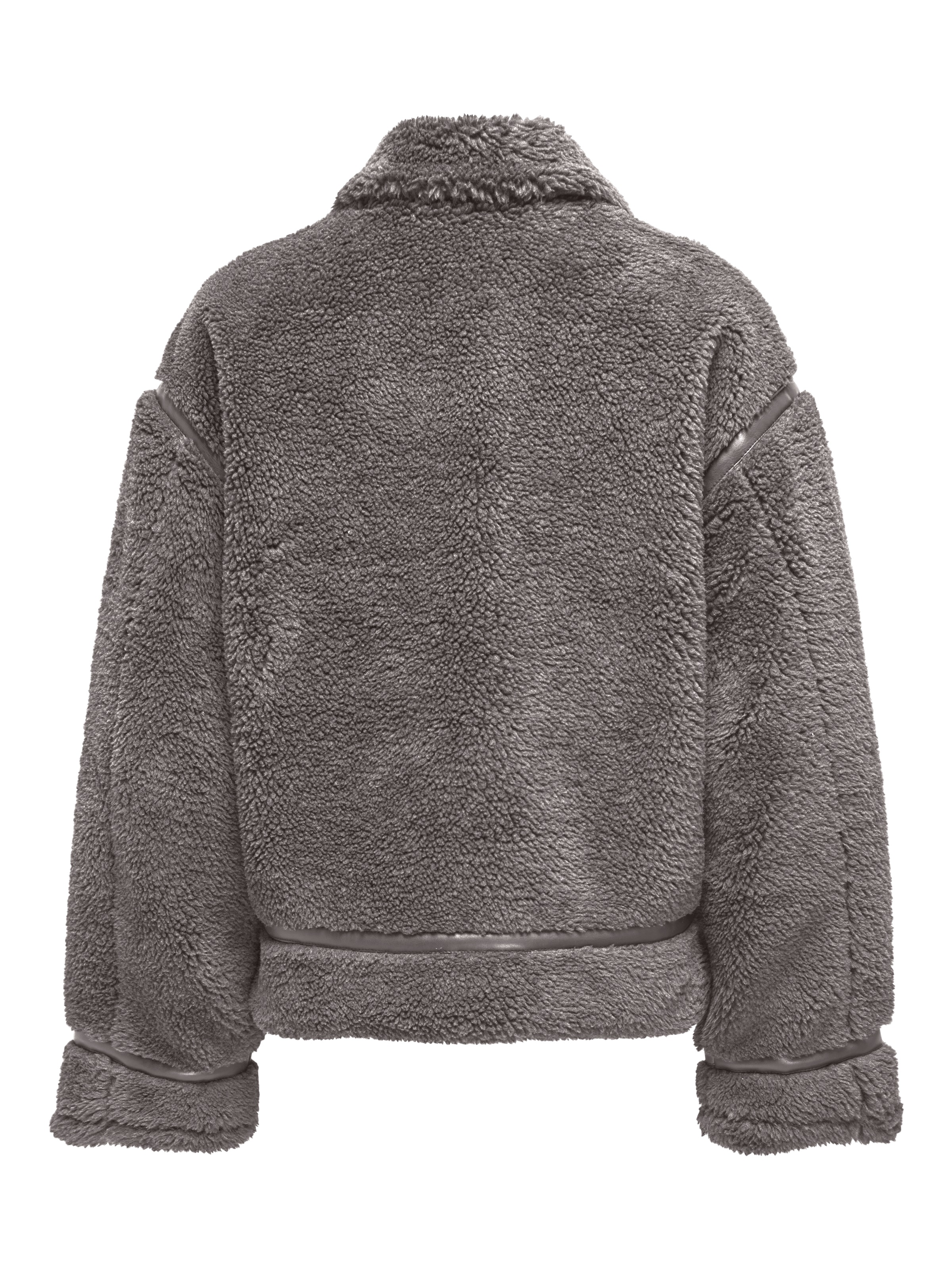 Thumbnail - ONLY Plüschjacke "ONLMICHELLE TEDDY JACKET OTW" ohne Kapuze