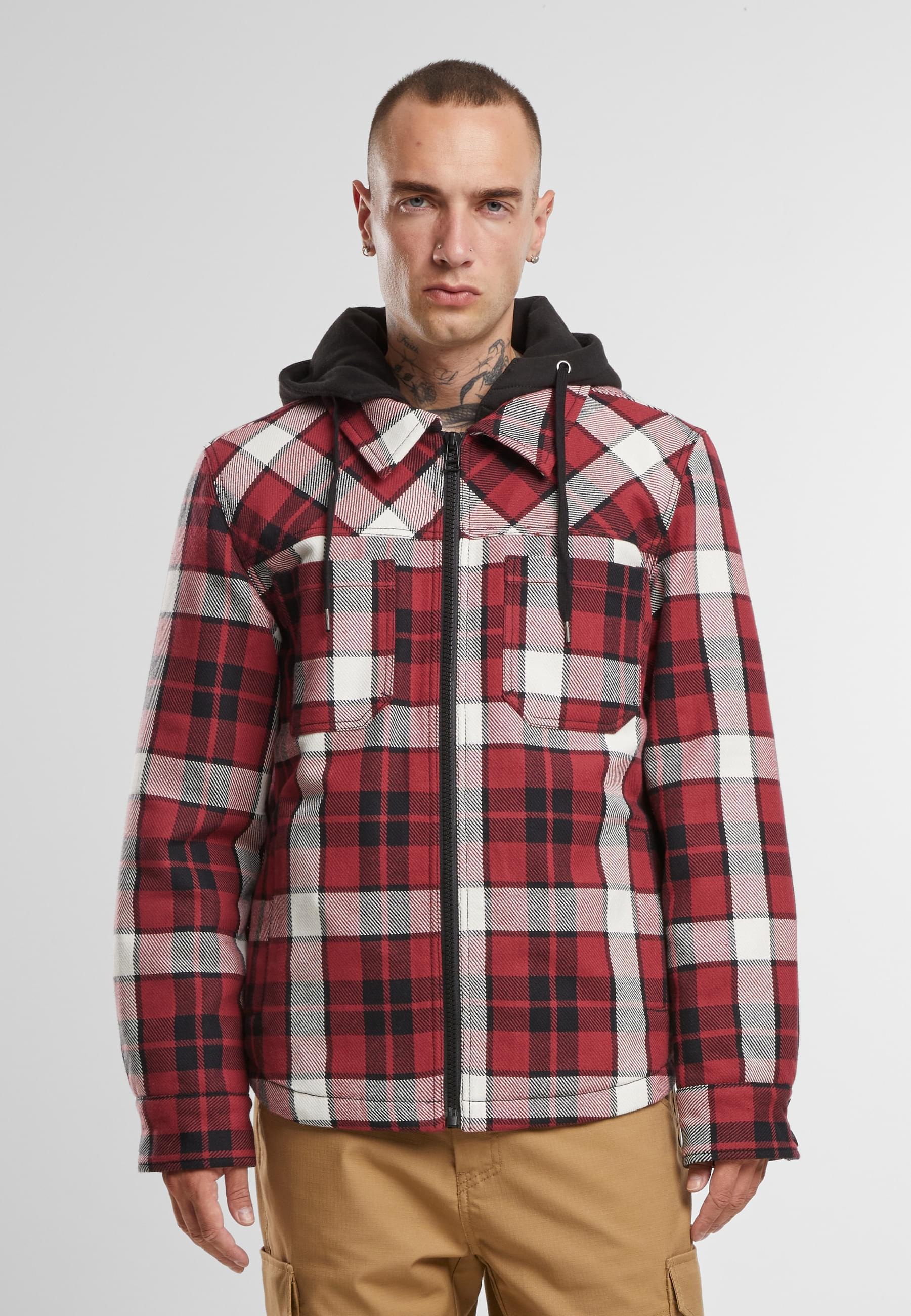 Thumbnail - Brandit Winterjacke "Brandit Brandit Top Heavy Twill Jacket" 1 Stk. tlg. mit Kapuze