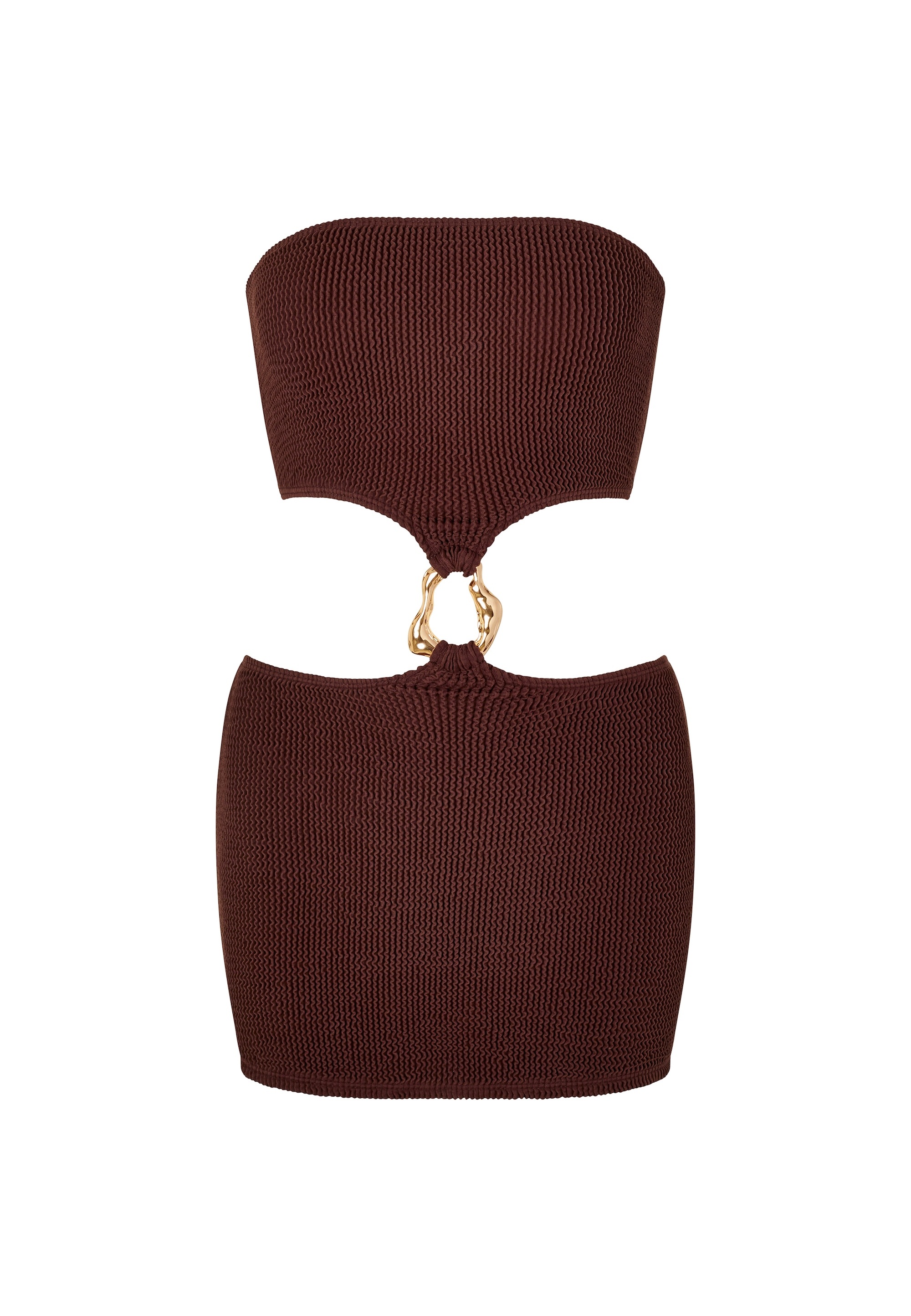 Moda Minx Jerseykleid »SCRUNCH Irregular Hoop«, (1 tlg.), mit tollen Cut Outs