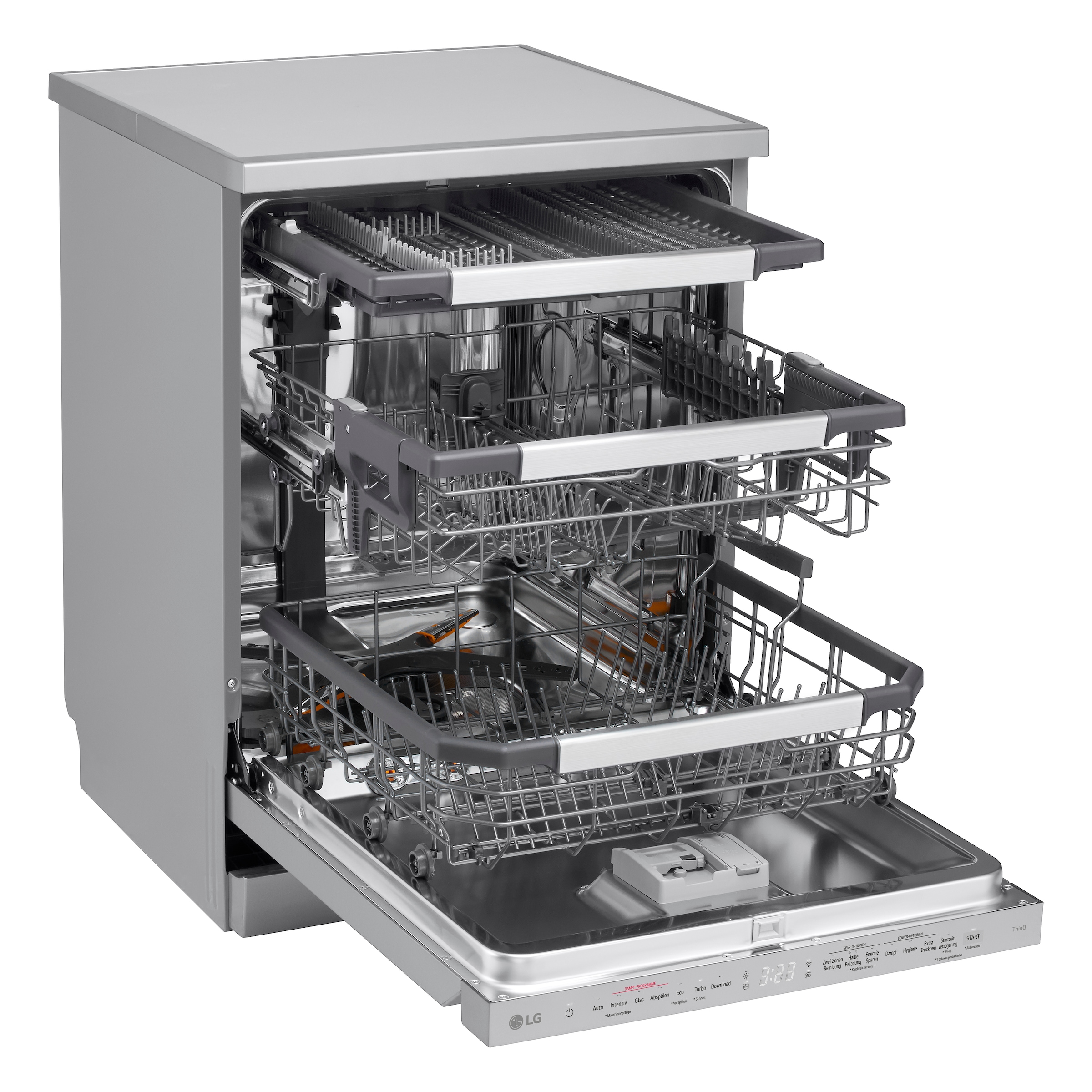 LG vollintegrierbarer Geschirrspüler »DB597TXS« 14 tlg. Maßgedecke