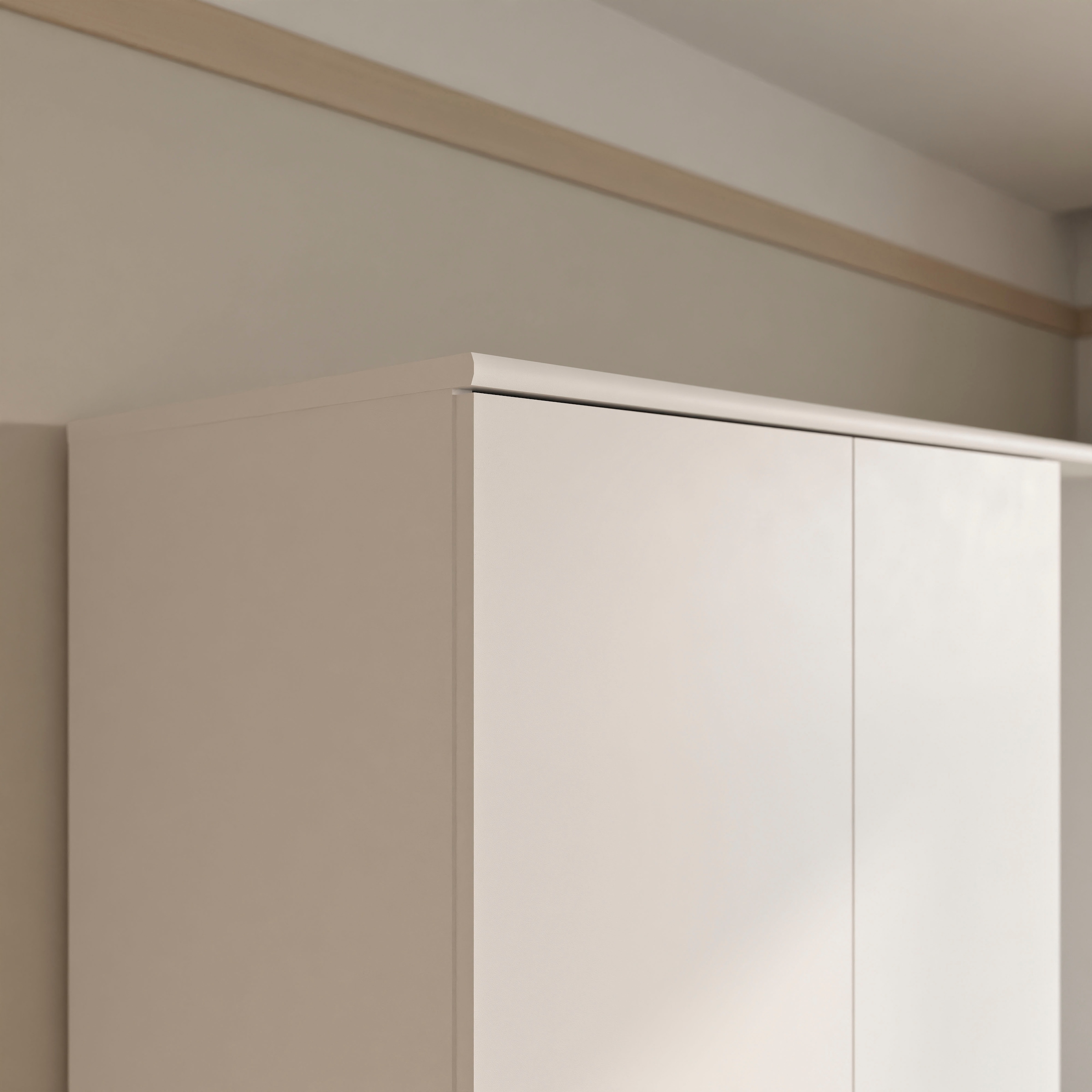 FORTE Kleiderschrank »Drehtürenschrank, Spiegel, Schubladen, viel Stauraum« B/H/T 199/181/52,7, Spiegel, Stauraum,Schubladen, FSC