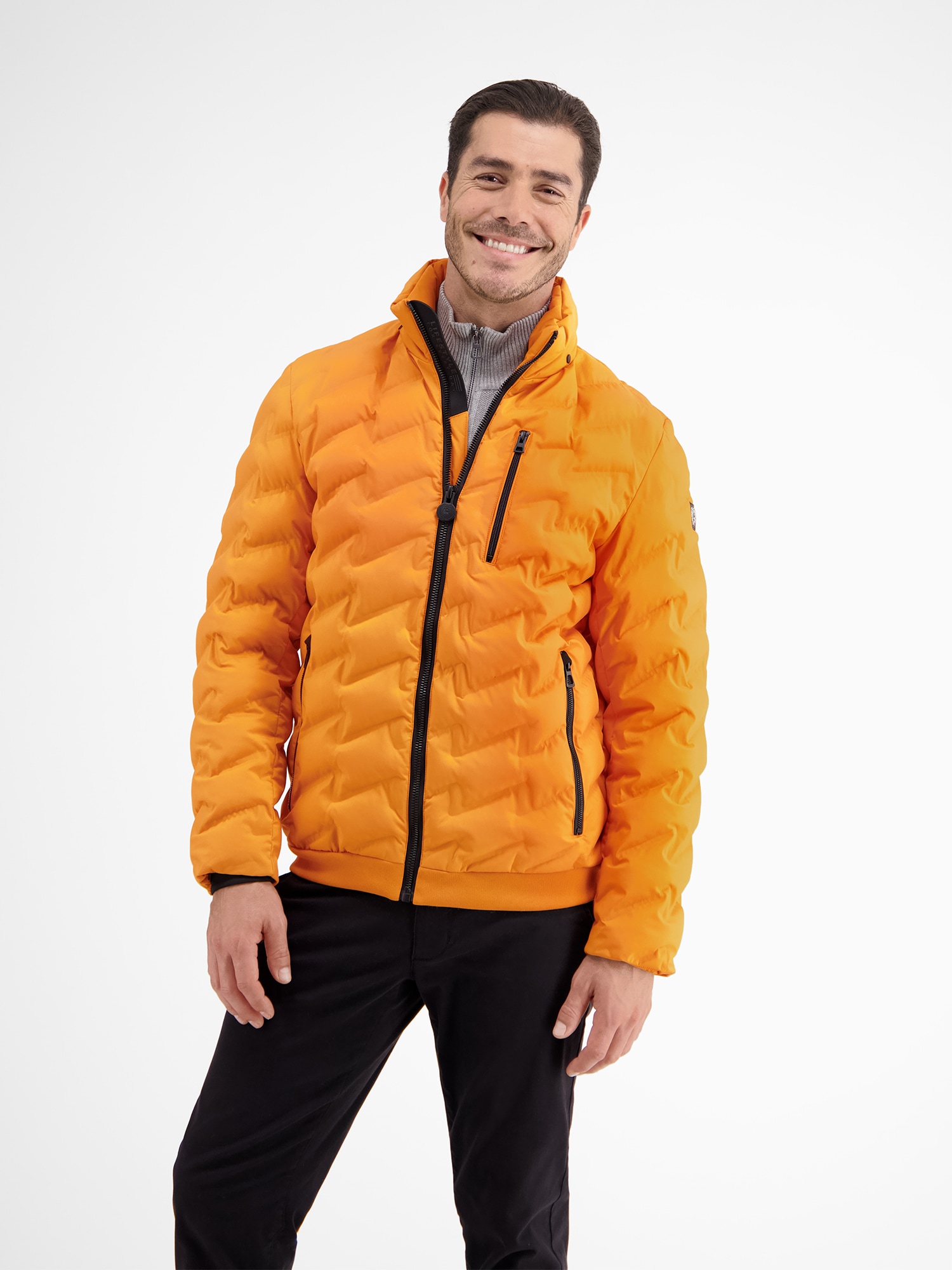 LERROS Outdoorjacke »LERROS Sportive Funktions-Steppjacke für Herren«, mit Kapuze, Wasser_Windabweisend