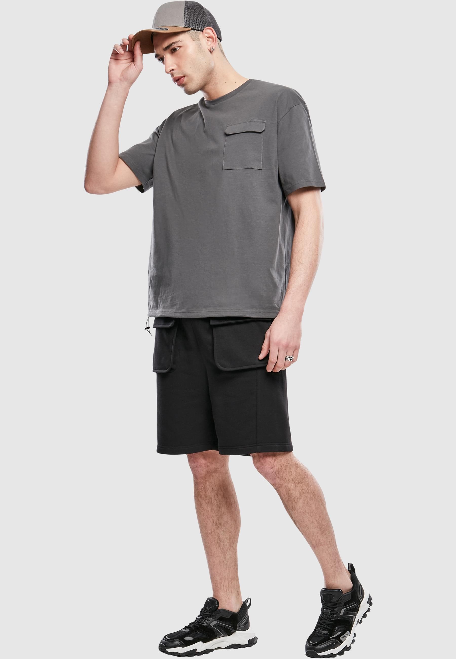 URBAN CLASSICS Sweatshorts »Urban Classics Herren Big Pocket Terry Sweat Shorts«, (1 tlg.)