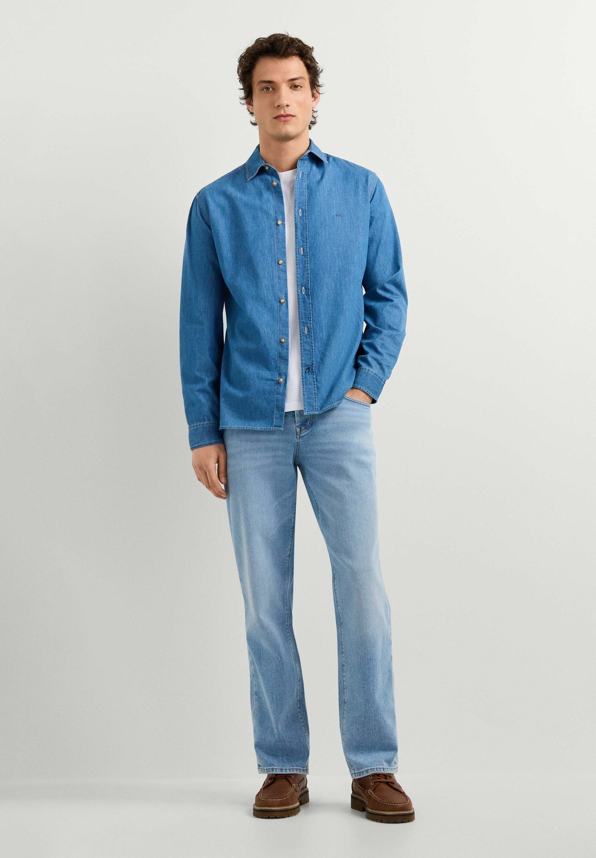 Pepe Jeans Funktionsshirt »shirt ABEL CLASSIC SLIM SHIRT«