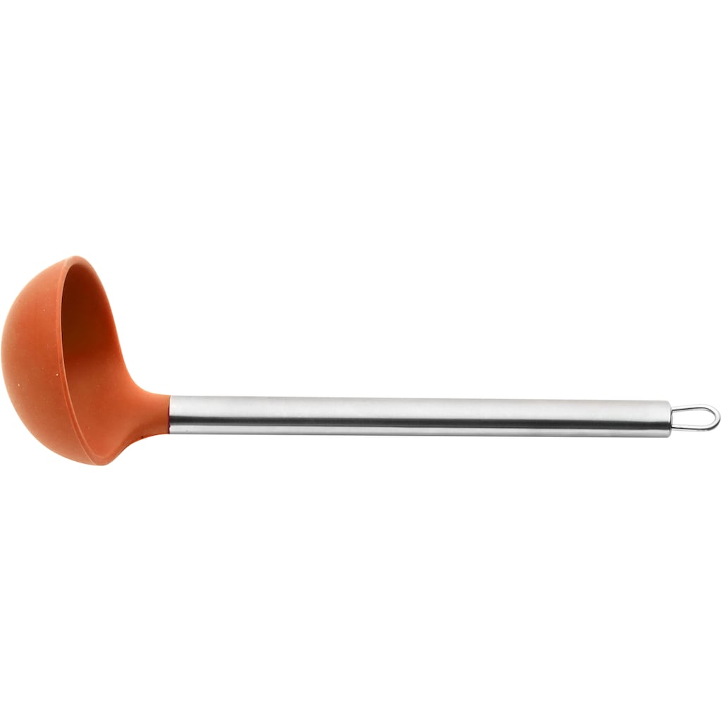 PINTINOX Kochbesteck-Set »Silicone Orange«, (Set, 3 tlg.)