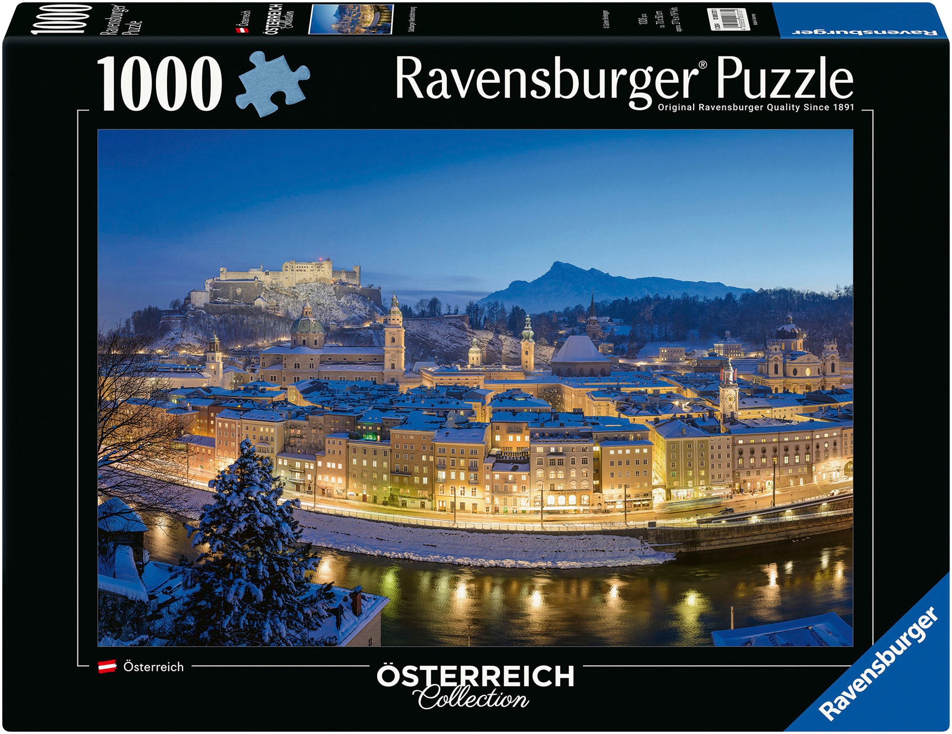 Ravensburger Puzzle »Österreich Collection, Salzburger Abendstimmung«, Made in Germany