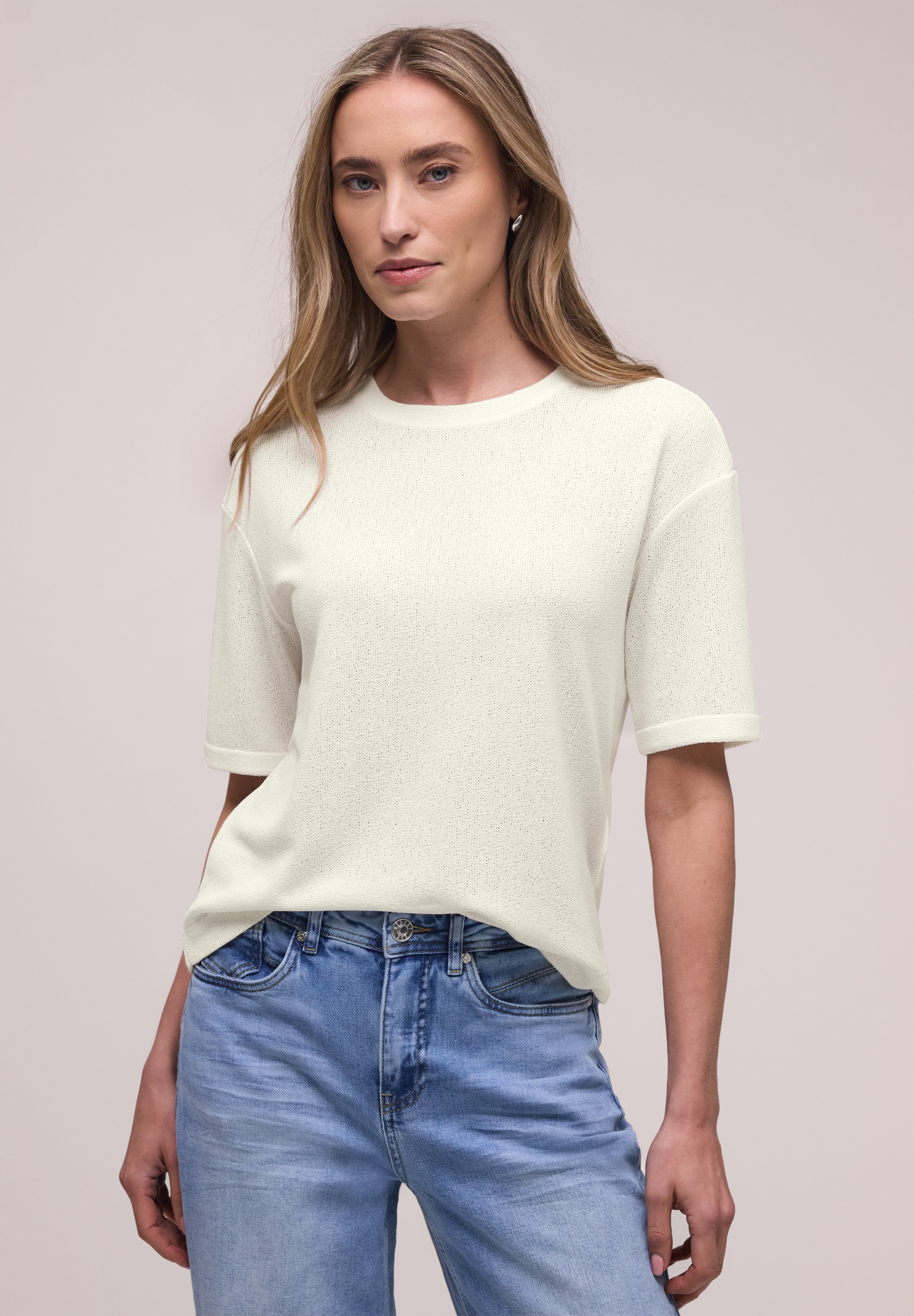 STREET ONE T-Shirt aus softer Viskose