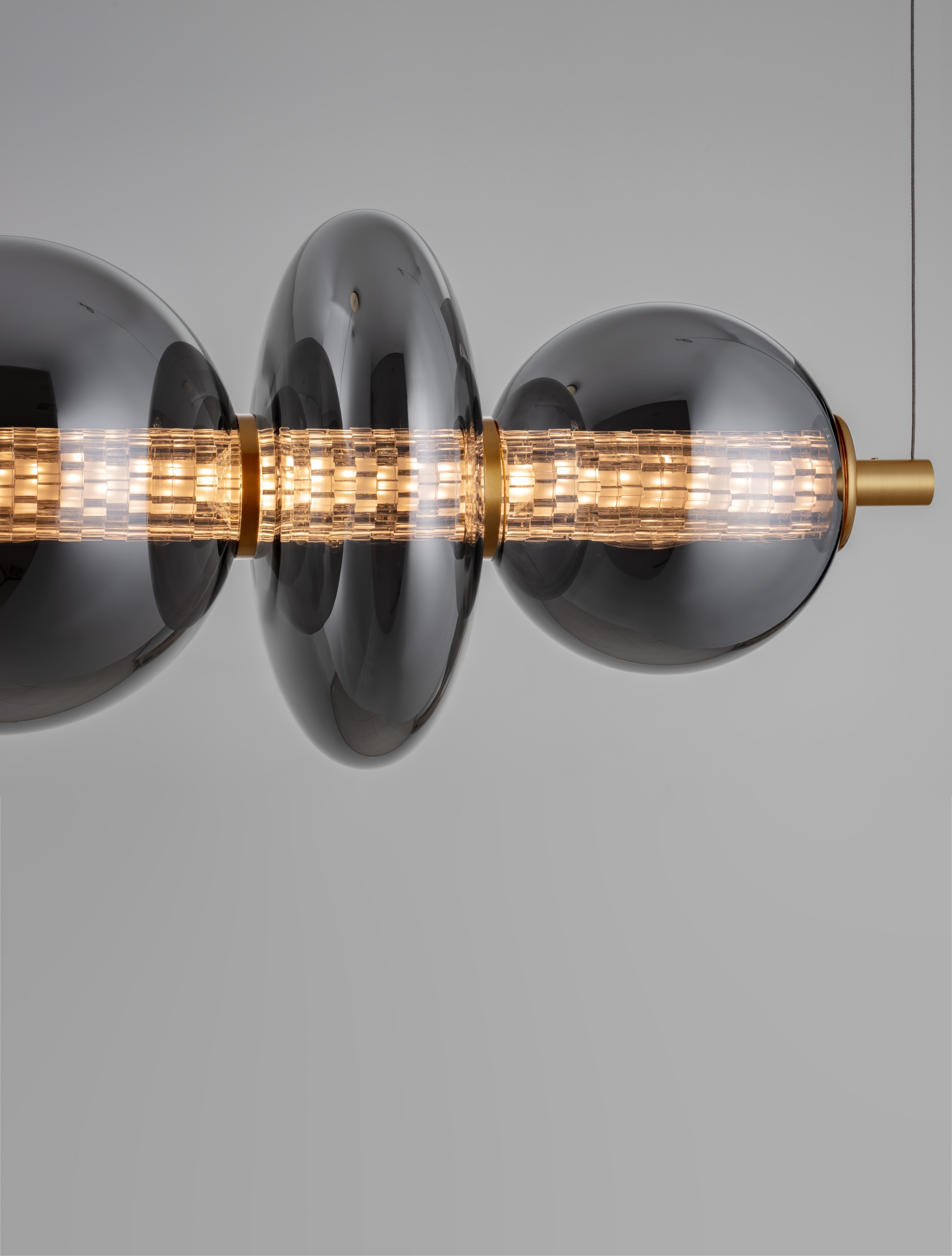 Nova Luce Pendelleuchte »NAVI«, 6 flammig, Leuchtmittel LED-Modul | LED fest integriert