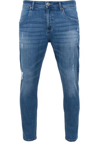 URBAN CLASSICS Bequeme Džinsai »Herren Skinny Ripped ...