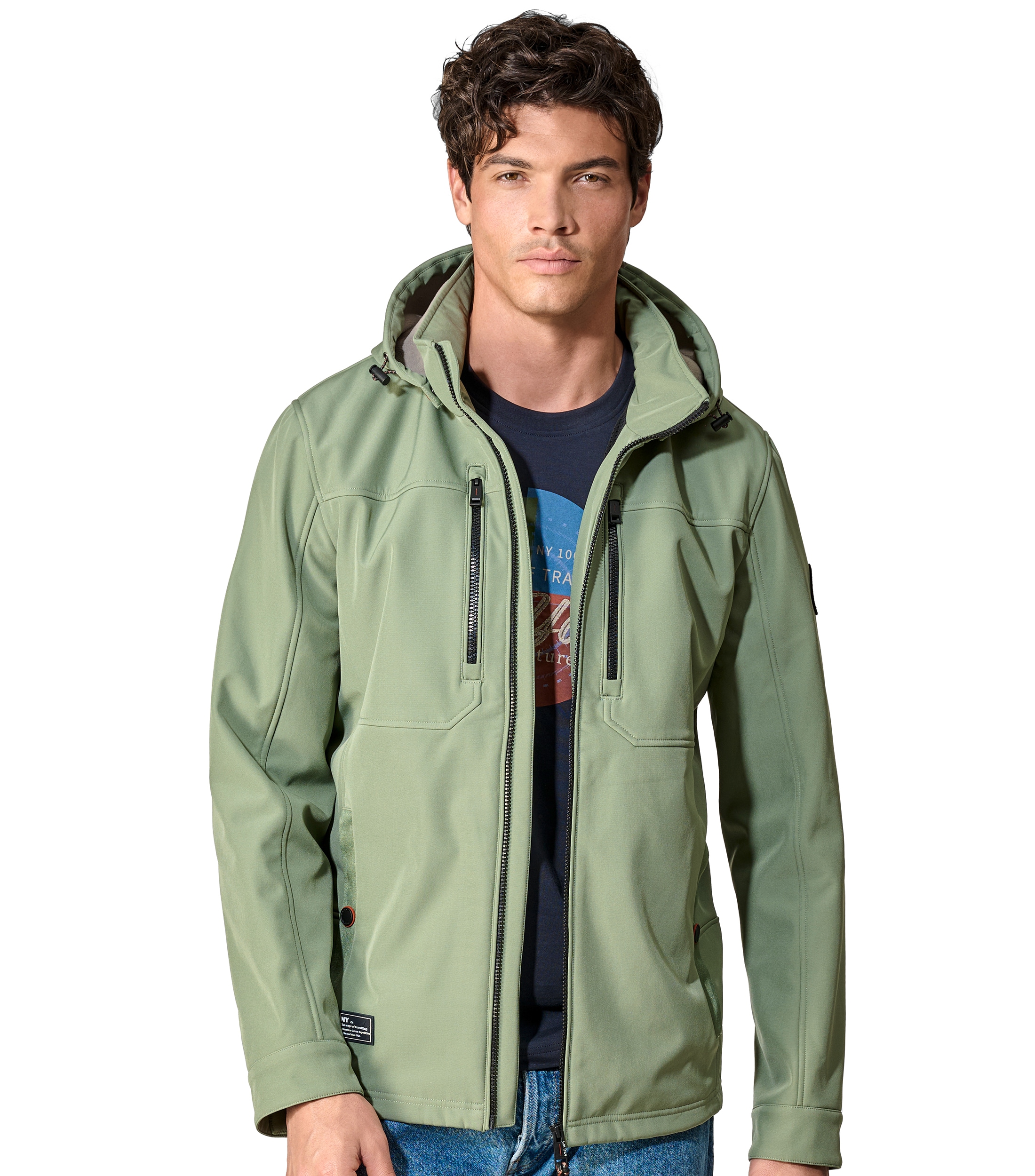 CASAMODA Softshelljacke »CASAMODA Softshelljacke uni«