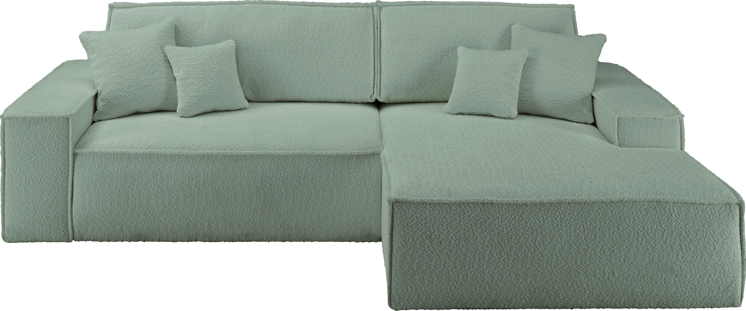 OTTO home Ecksofa "FINNLEY Schlafsofa 267 cm, L-Form mit Schlaffunktion & B günstig online kaufen