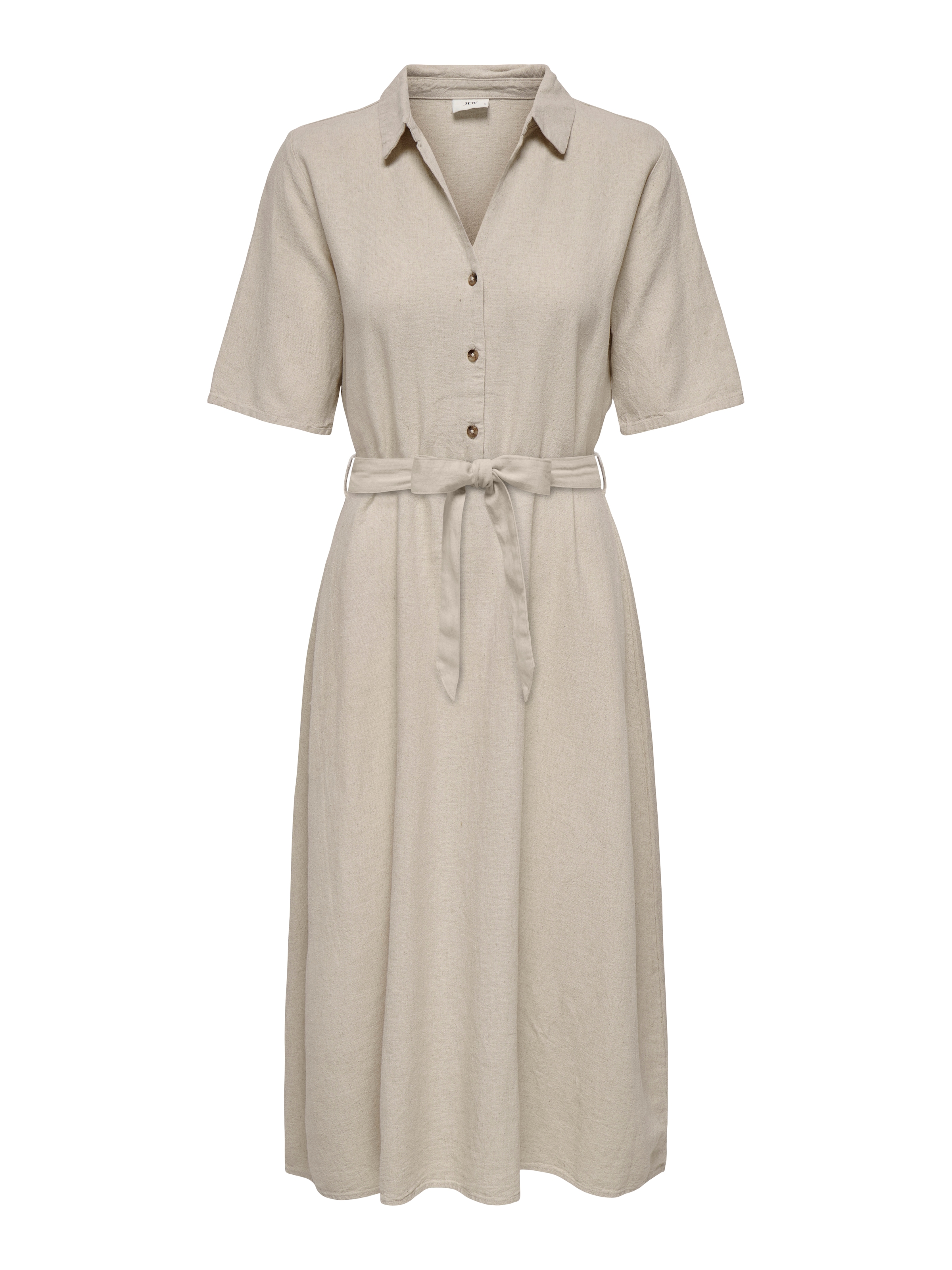 JDY Blusenkleid »JDYSAY 2/4 MIDI SHIRT DRESS WVN NOOS«, Sommerkleid