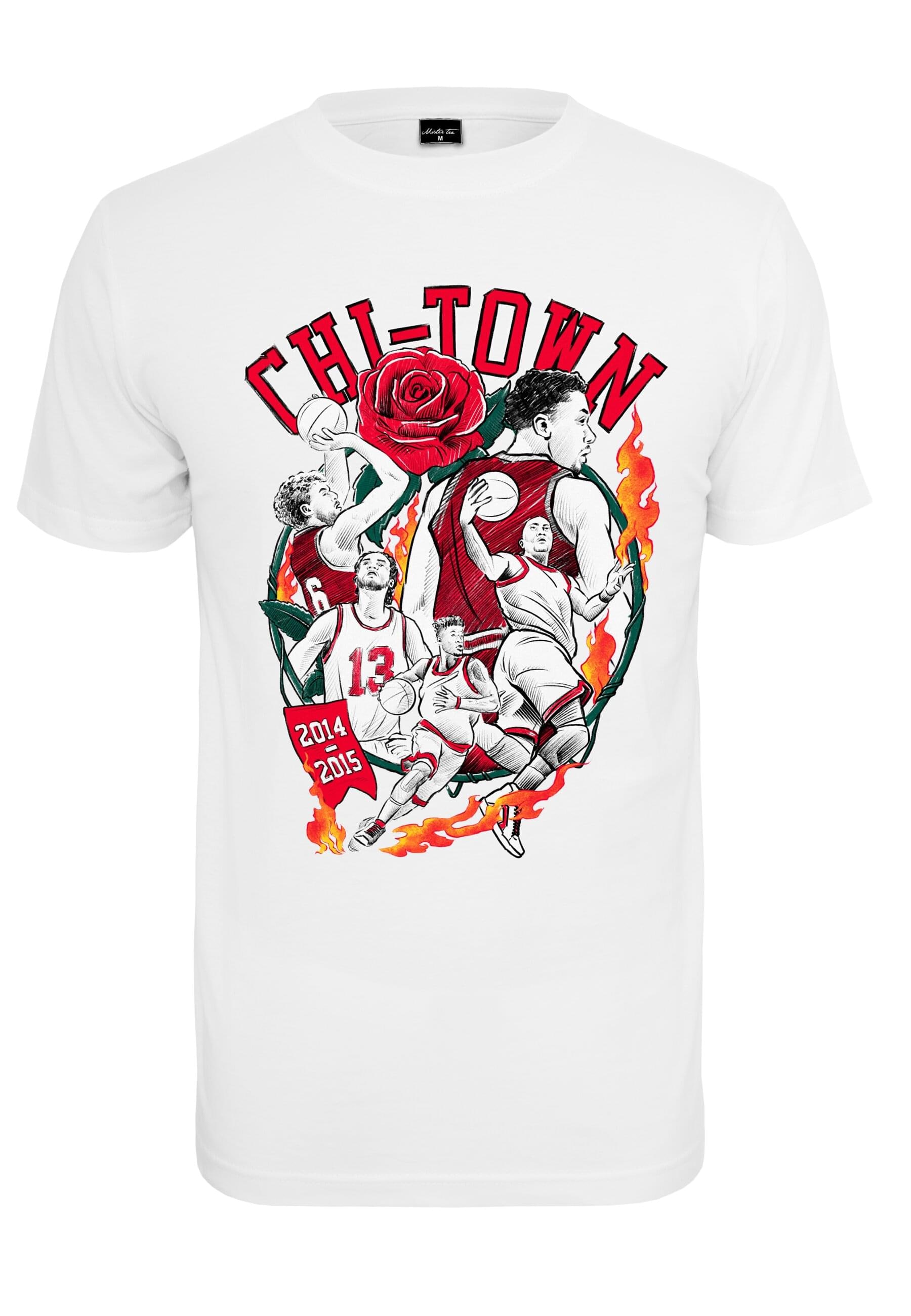 MisterTee T-Shirt "MisterTee Herren Chi-Town Player" 1 Stk. tlg. günstig online kaufen