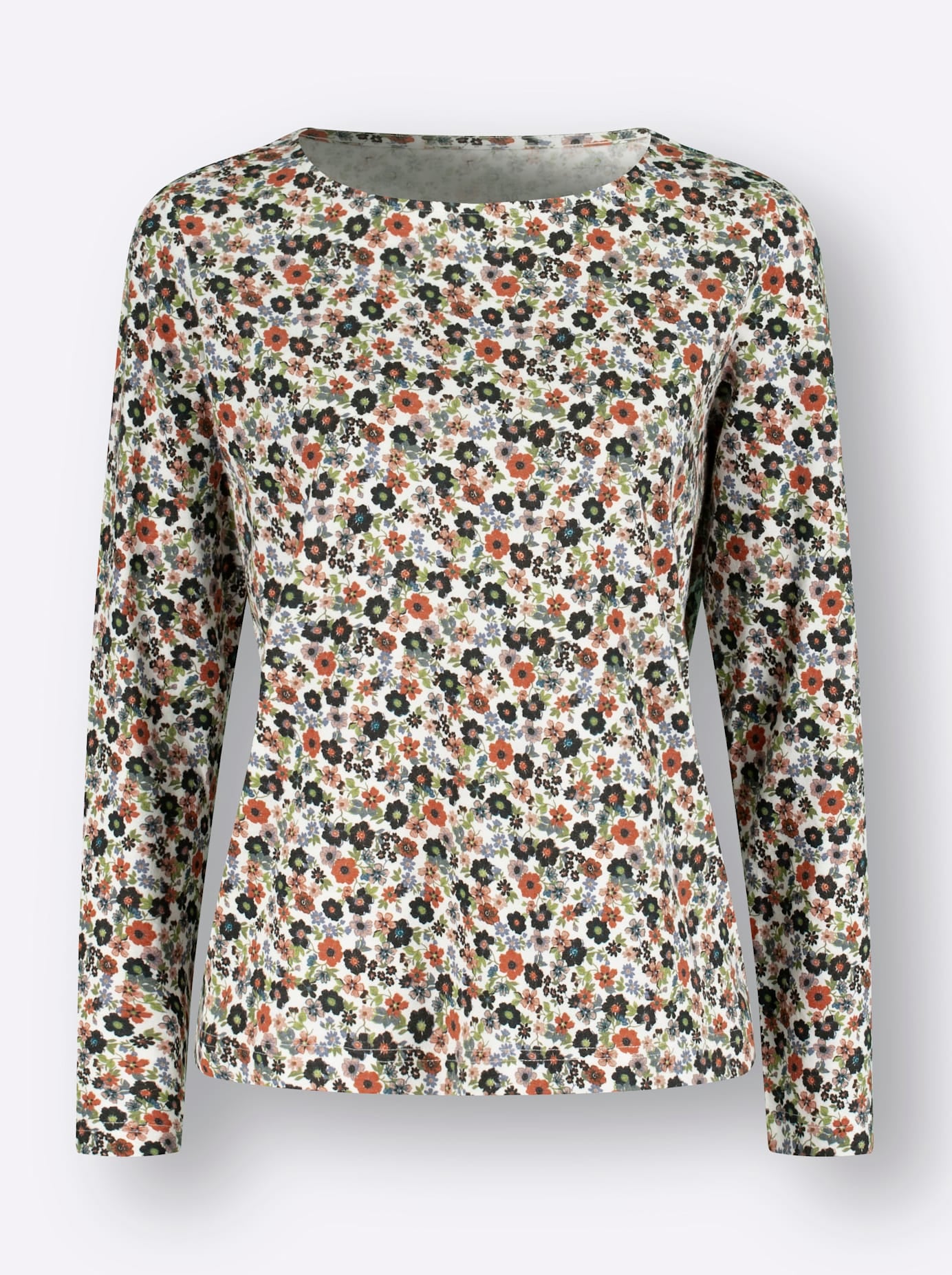 Inspirationen Print-Shirt »Druck-Shirt«, (1 tlg.)