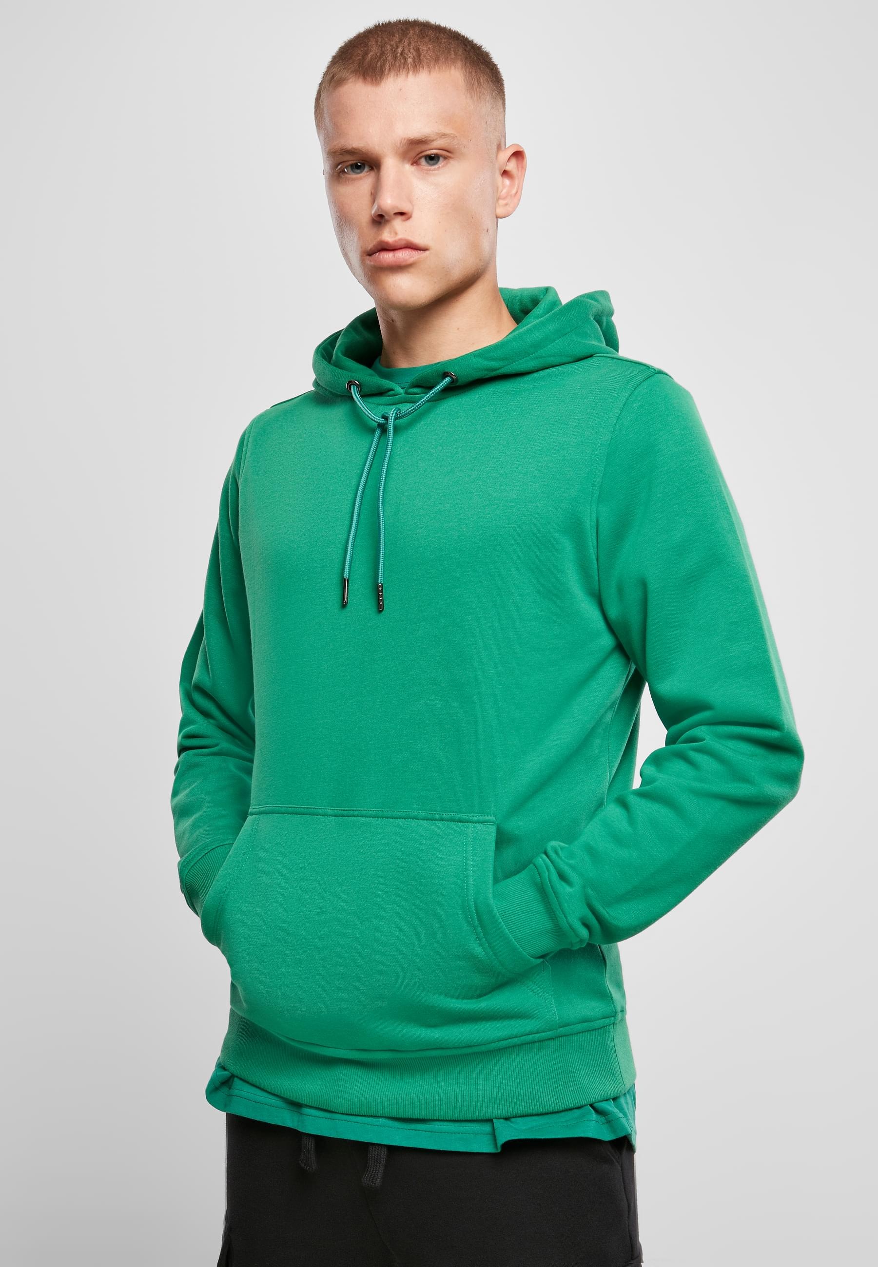 URBAN CLASSICS Sweatshirt »Urban Classics Herren Basic Terry Hoody«, (1 tlg.)