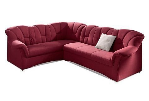 DOMO collection Ecksofa »Papenburg B/T/H: 242/190/84 cm L-Form«, wahlweise mit Bettfunktion, Langer Schenkel links oder rechts