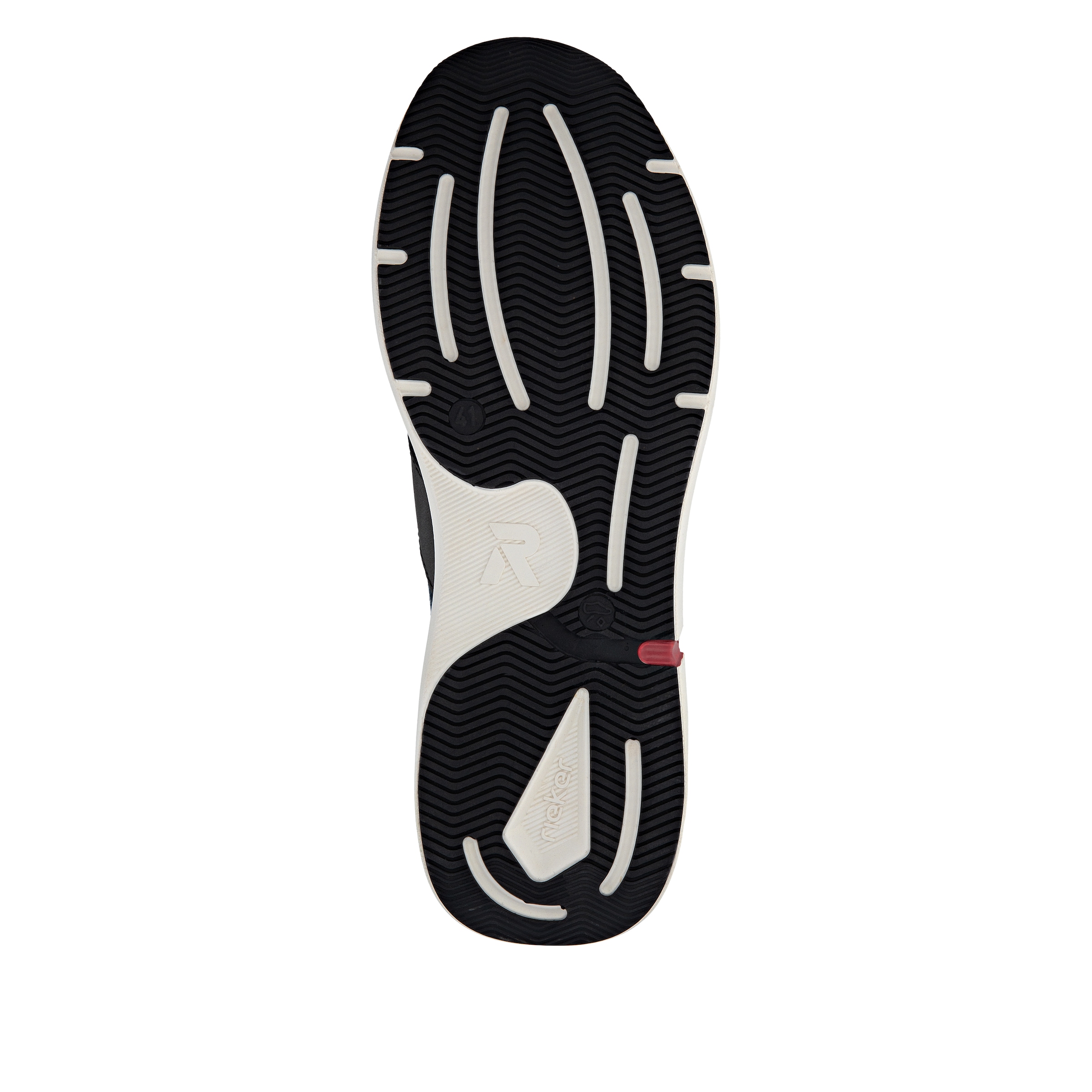RIEKER Sport Sneaker, Schnürschuh, Halbschuh, Freizeitschuh mit Soft-Einlage