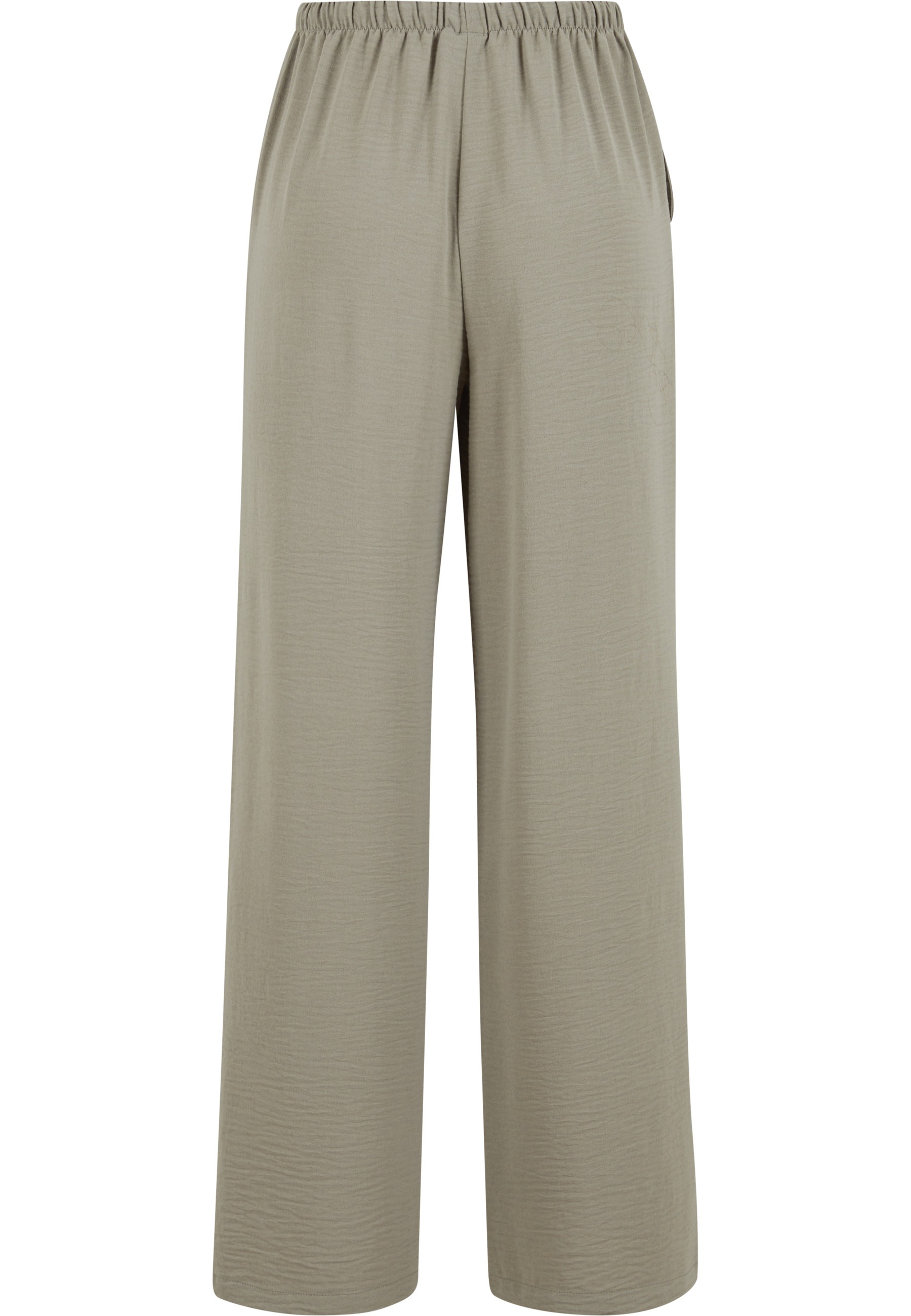 URBAN CLASSICS Stoffhose "Urban Classics Ladies Structured Wideleg Pants" günstig online kaufen