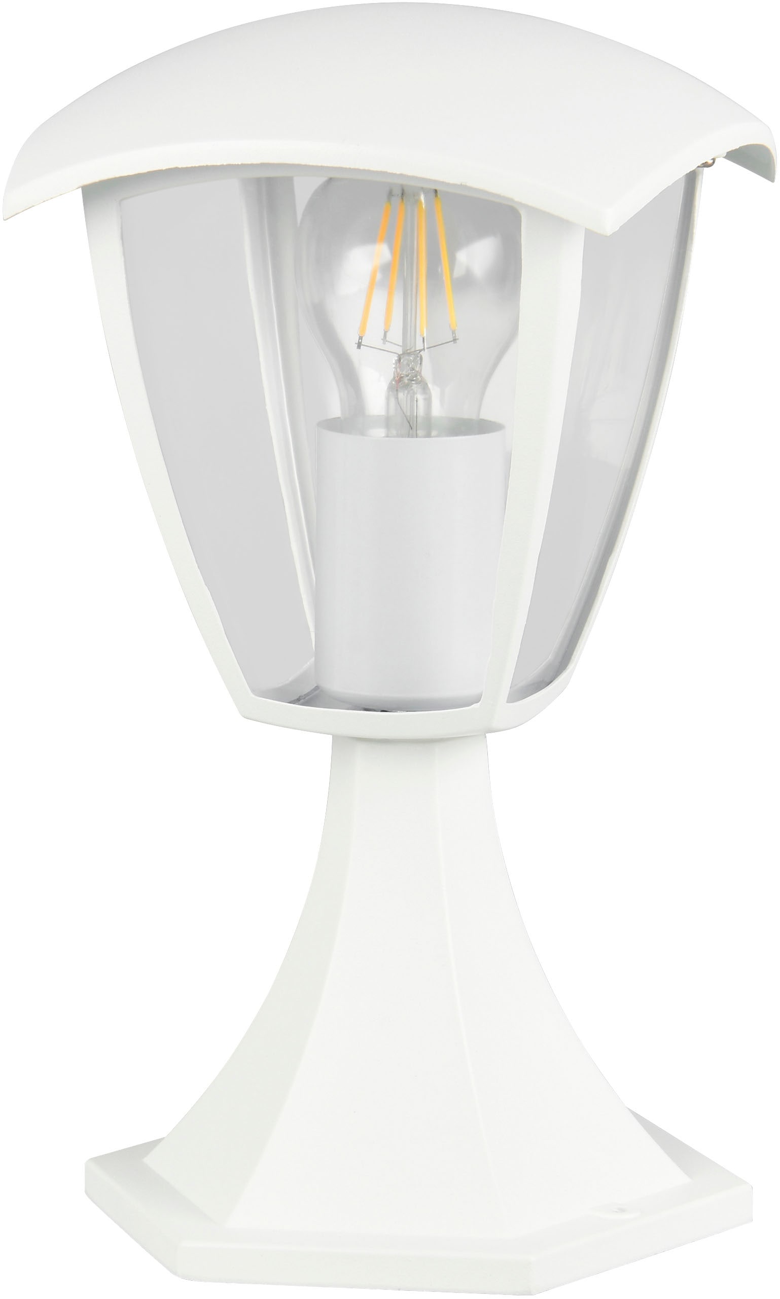 TRIO Leuchten Außen-Stehlampe »VENTA, dekorative Outdoor Wegeleuchte Höhe 30cm, exkl 1x E27 max 10W«, 1 flammig, Leuchtmittel E27 | Leuchtmittel wechselbar, kleine Stehleuchte für Garten oder Terrasse, Leuchtmittel wechselbar