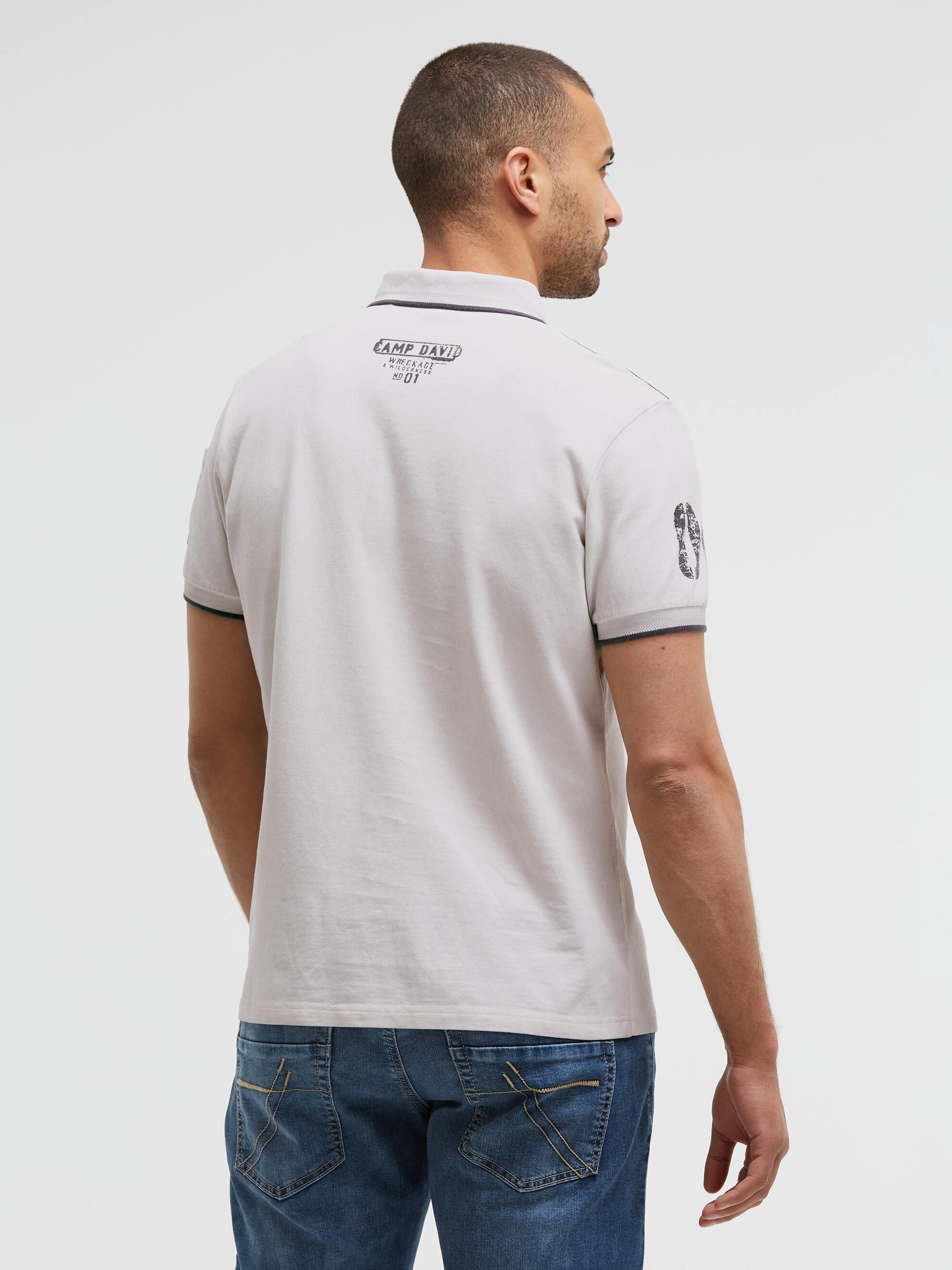 CAMP DAVID Poloshirt aus Baumwolle