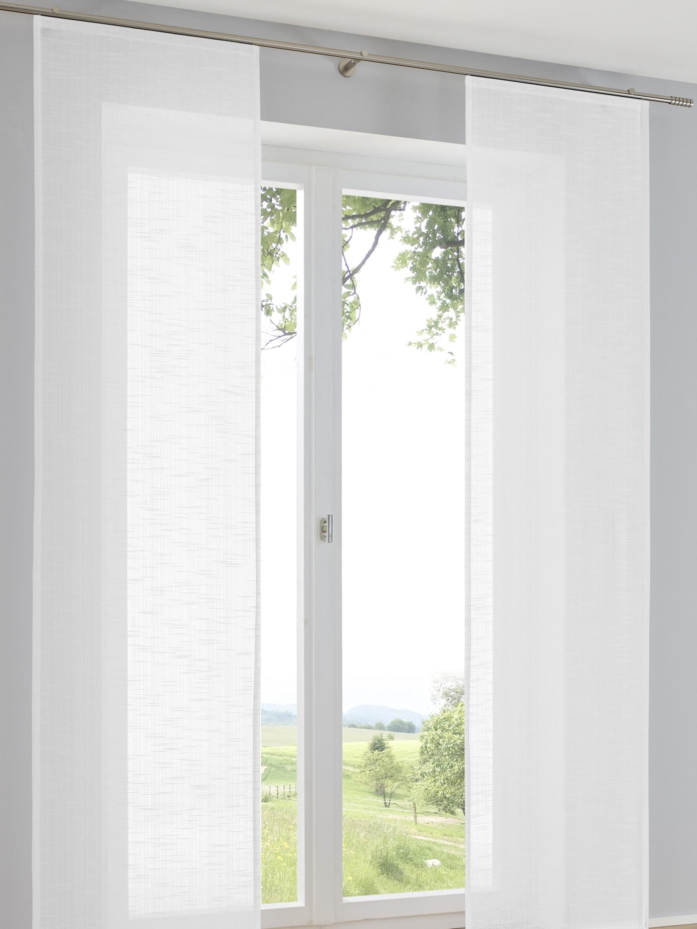 heine home Schiebegardine Klettschiene 1 Stk. tlg.