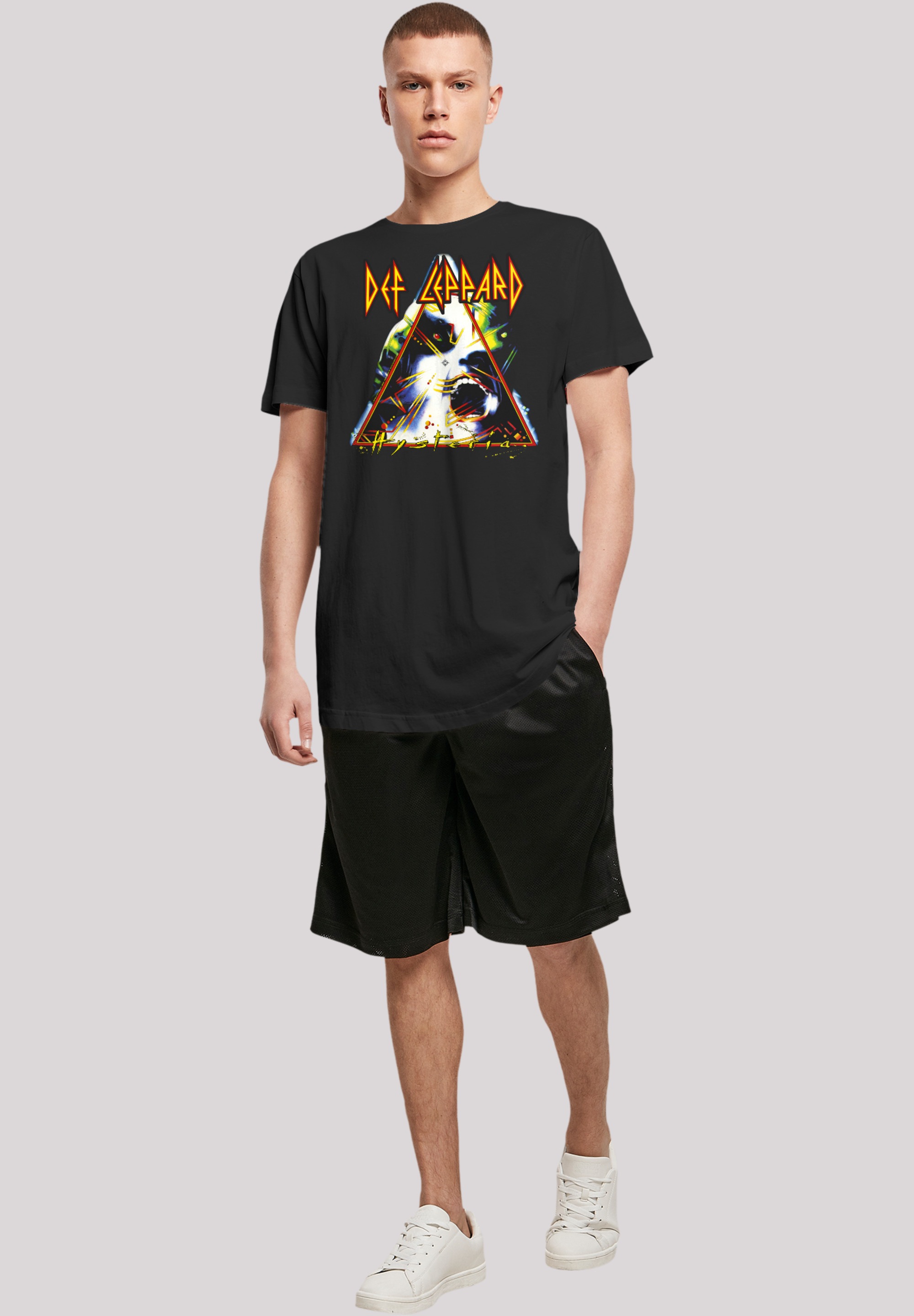 F4NT4STIC T-Shirt »Def Leppard Hysteria«, Premium Qualität