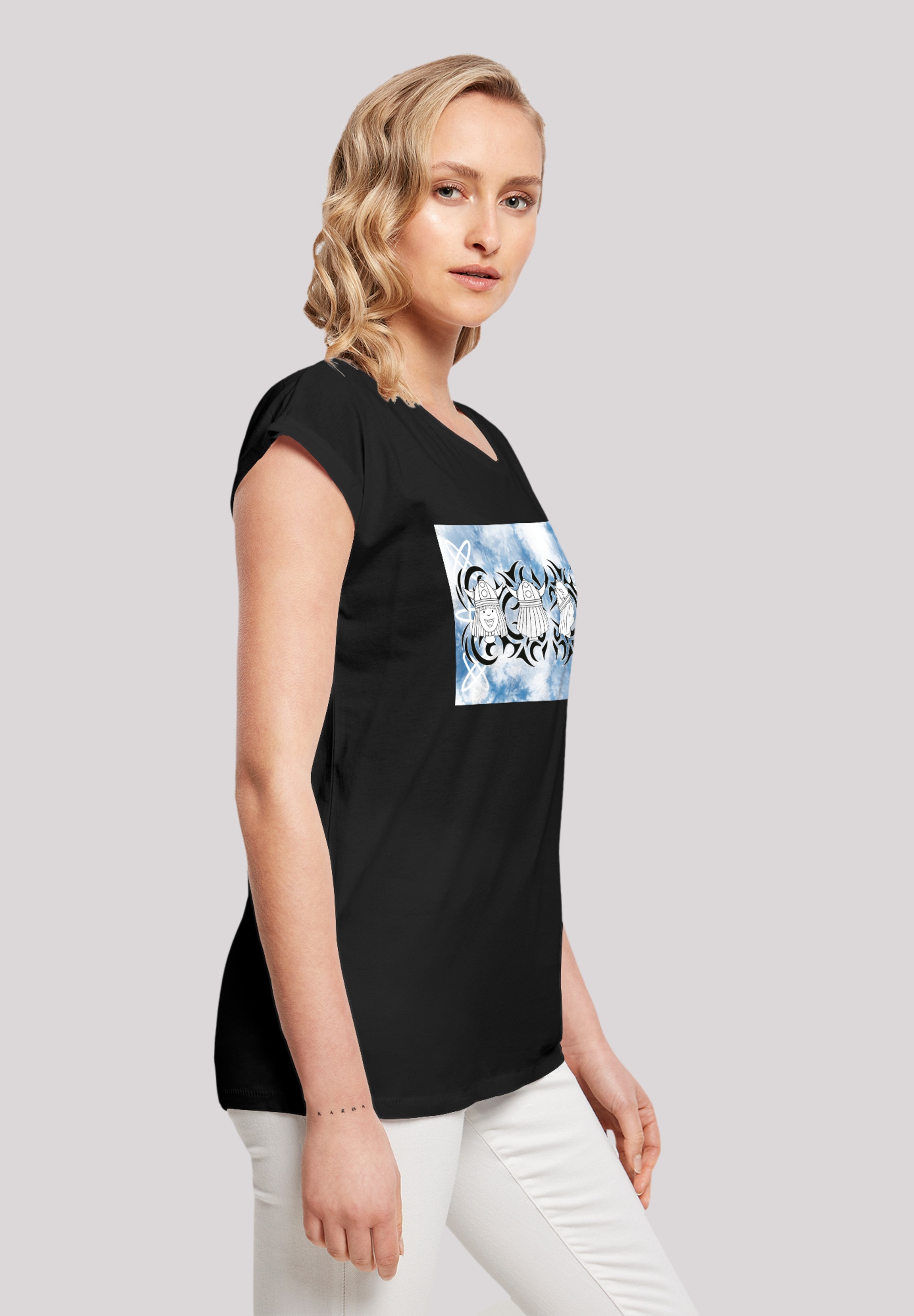 F4NT4STIC T-Shirt »Wickie und die starken Männer Turn Your Head«, Retro, Heroes of Childhood, TV Serie