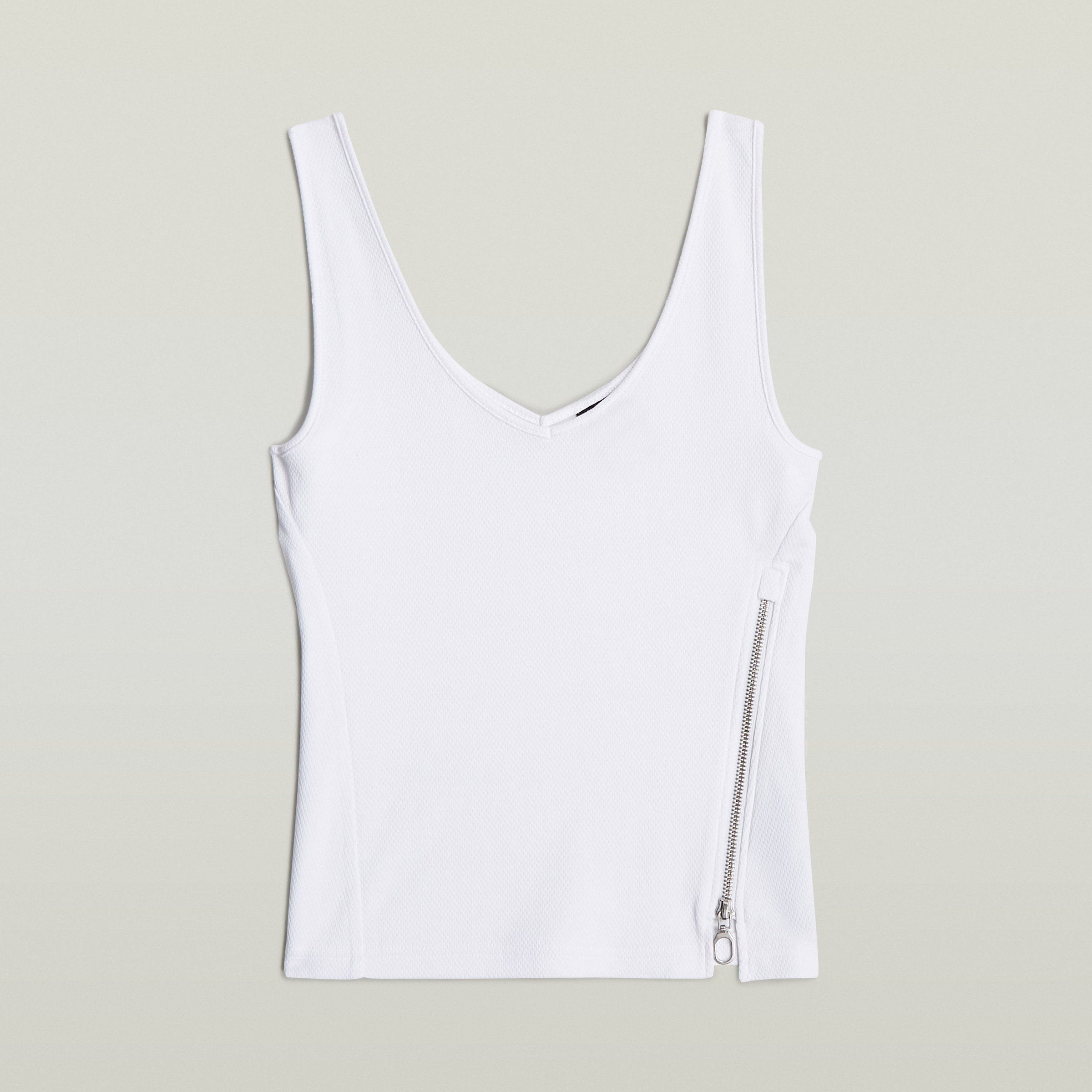 G-STAR Trägertop »Asymmetrical Zip«, mit Reißverschluss