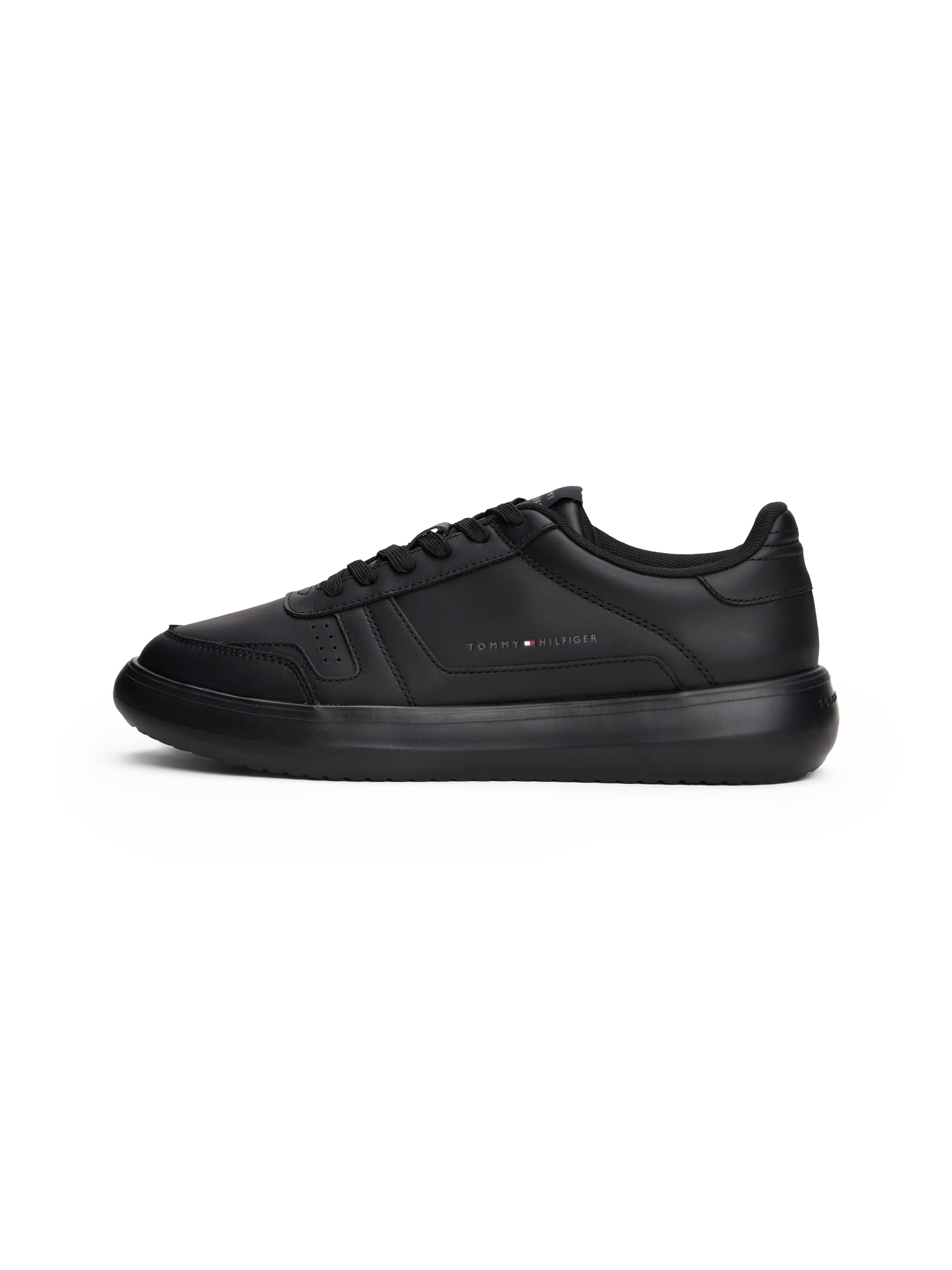 Tommy Hilfiger Sneaker »MODERN LIGHTCUP LTH«, Freizeitschuh, Halbschuh, Schnürer, Logoaufnäher an der Schuhzunge