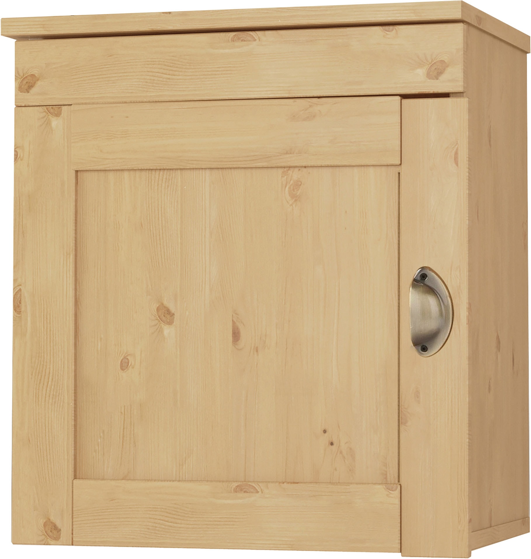 Home affaire Hängeschrank »Oslo« 50 cm breit, aus massiver Kiefer, 1 Tür, Metallgriff, Landhaus-Optik