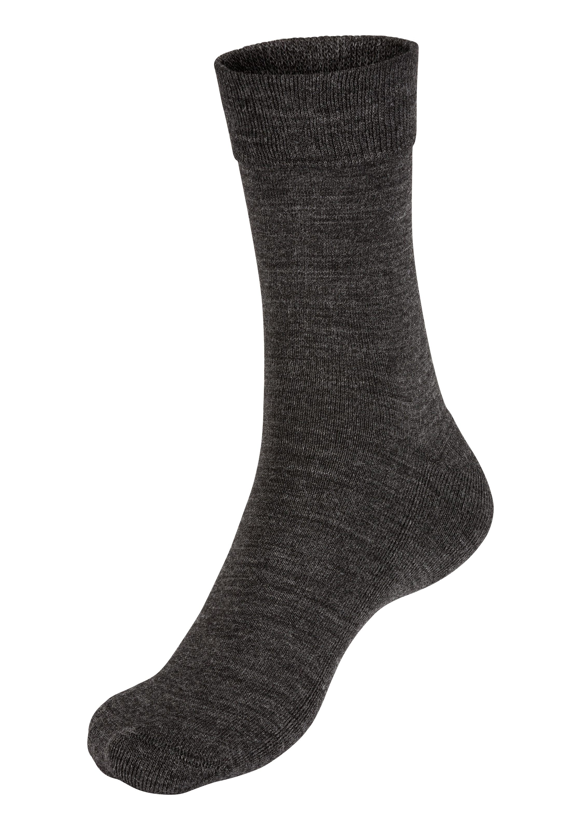 Apollo Basicsocken 3er Pack,  Unisex mit Stickerei und weichen Merinowoll-Anteil
