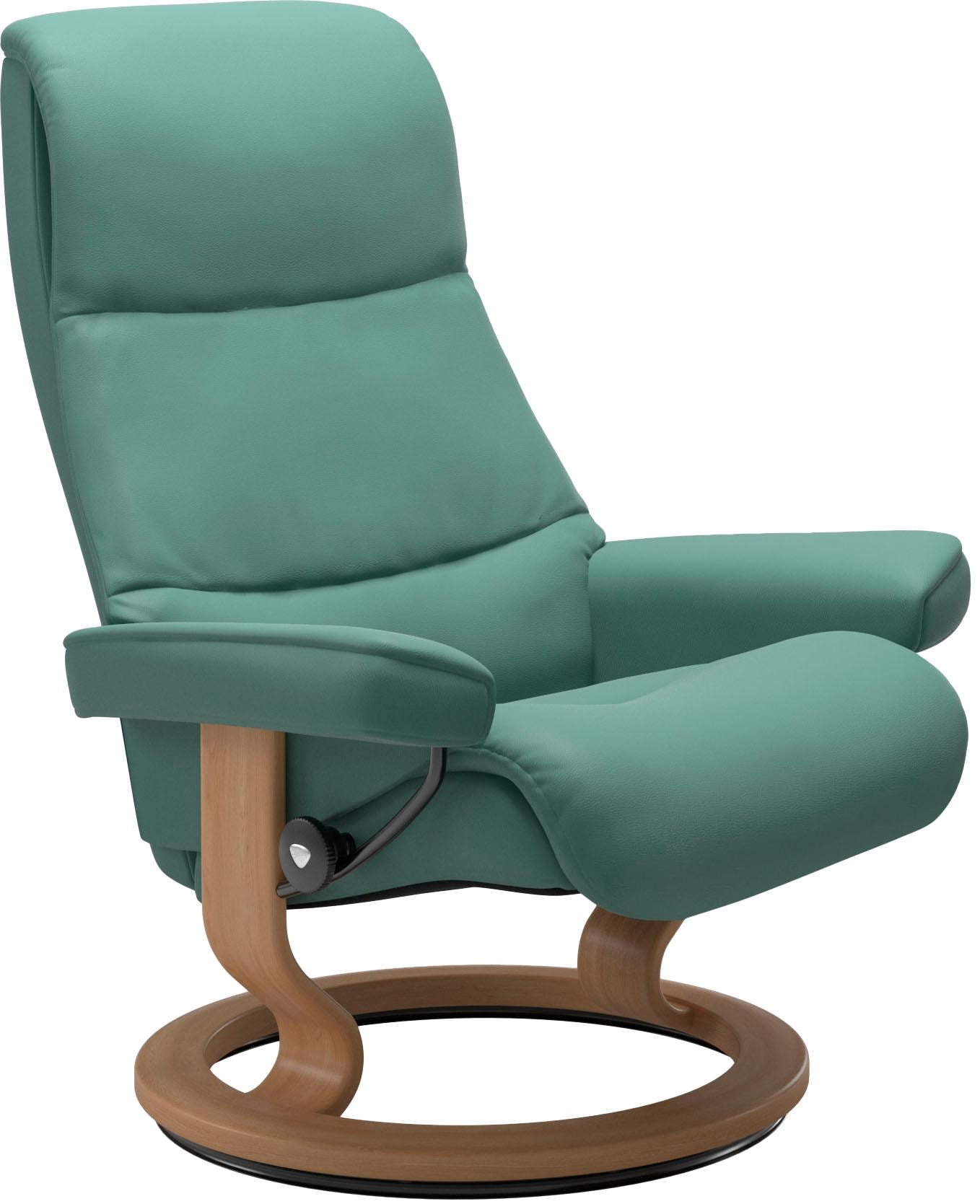 Stressless Relaxsessel "View" mit Classic Base, Größe M,Gestell Eiche