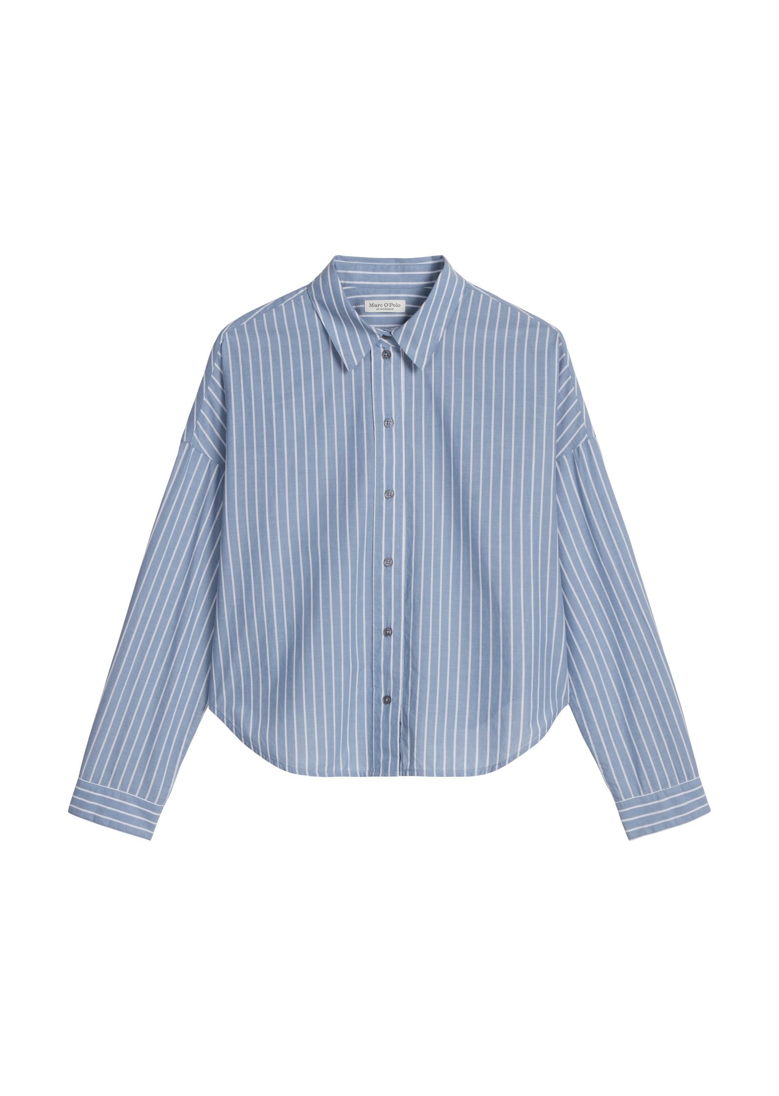 Marc O'Polo Langarmbluse »aus Baumwoll-Chambray«