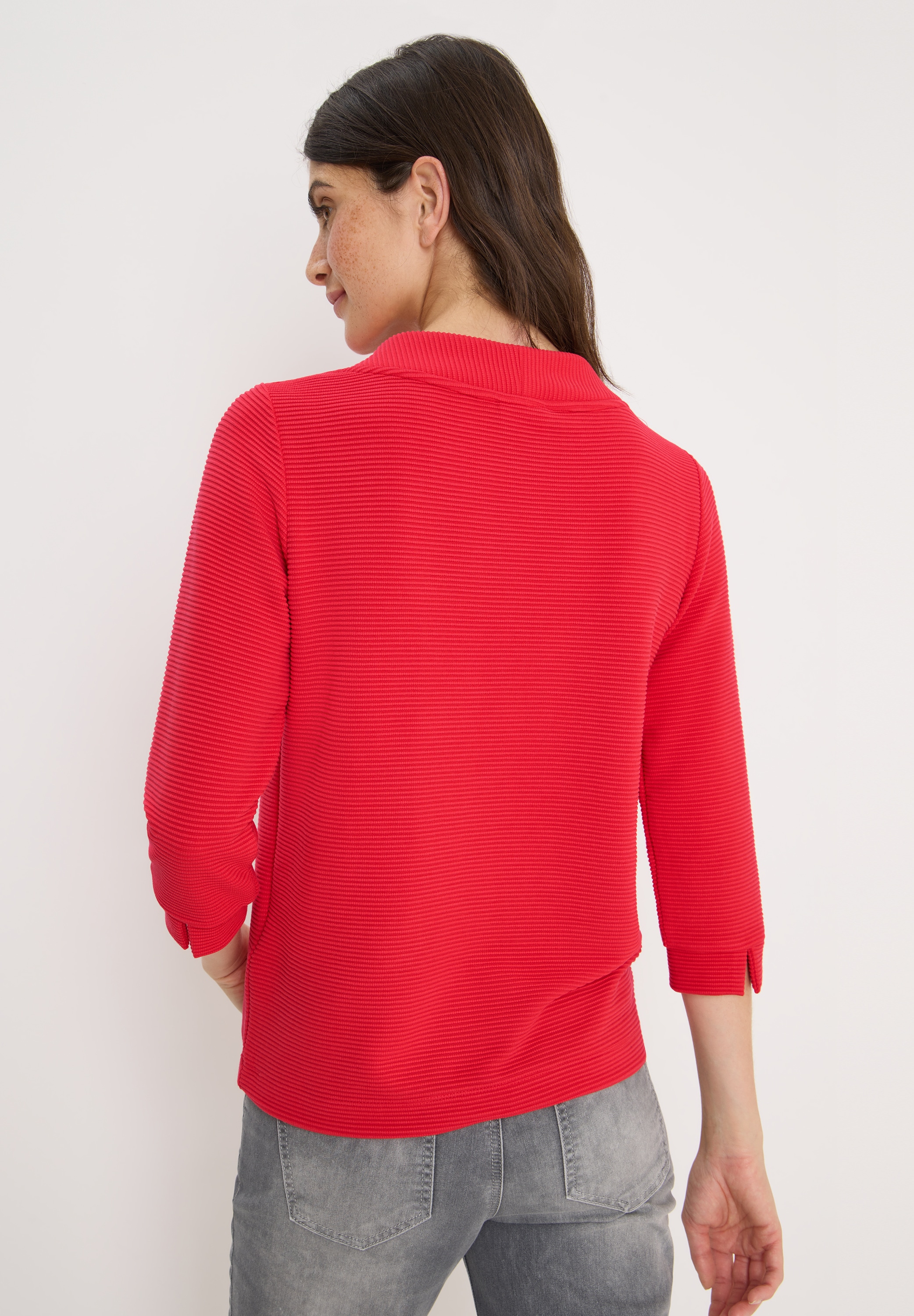 Cecil 3/4-Arm-Shirt, mit 3/4 Ärmeln
