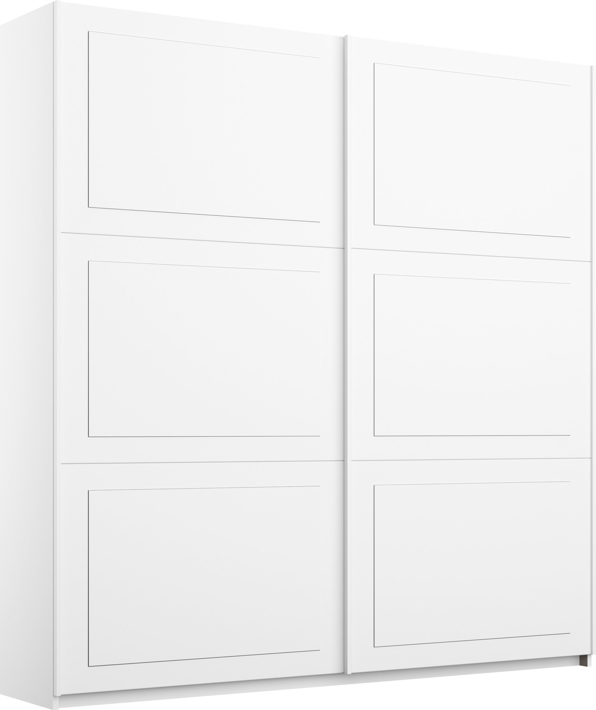 rauch Schwebetürenschrank "Ruja", mit Kassettenfront im Landhausstil günstig online kaufen