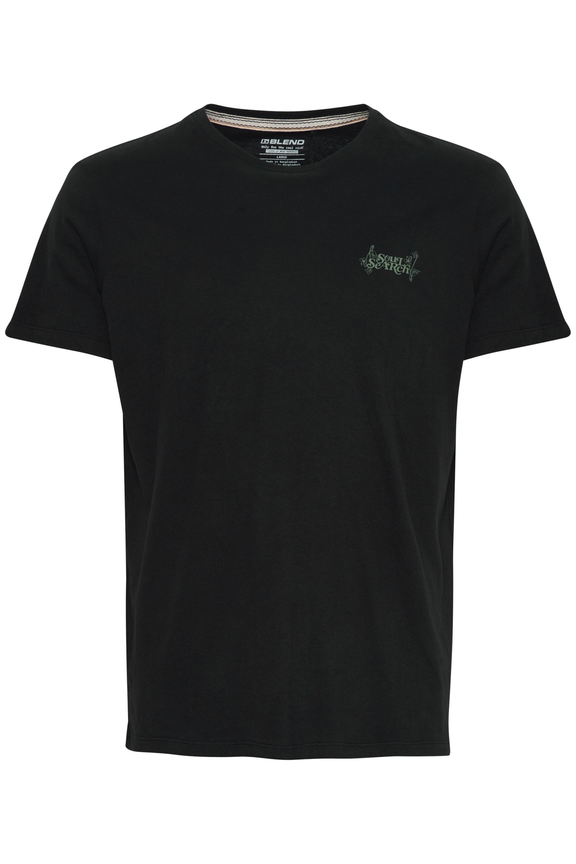 Blend T-Shirt "BHTee" Basic T-Shirt mit Rundhalsausschnitt günstig online kaufen