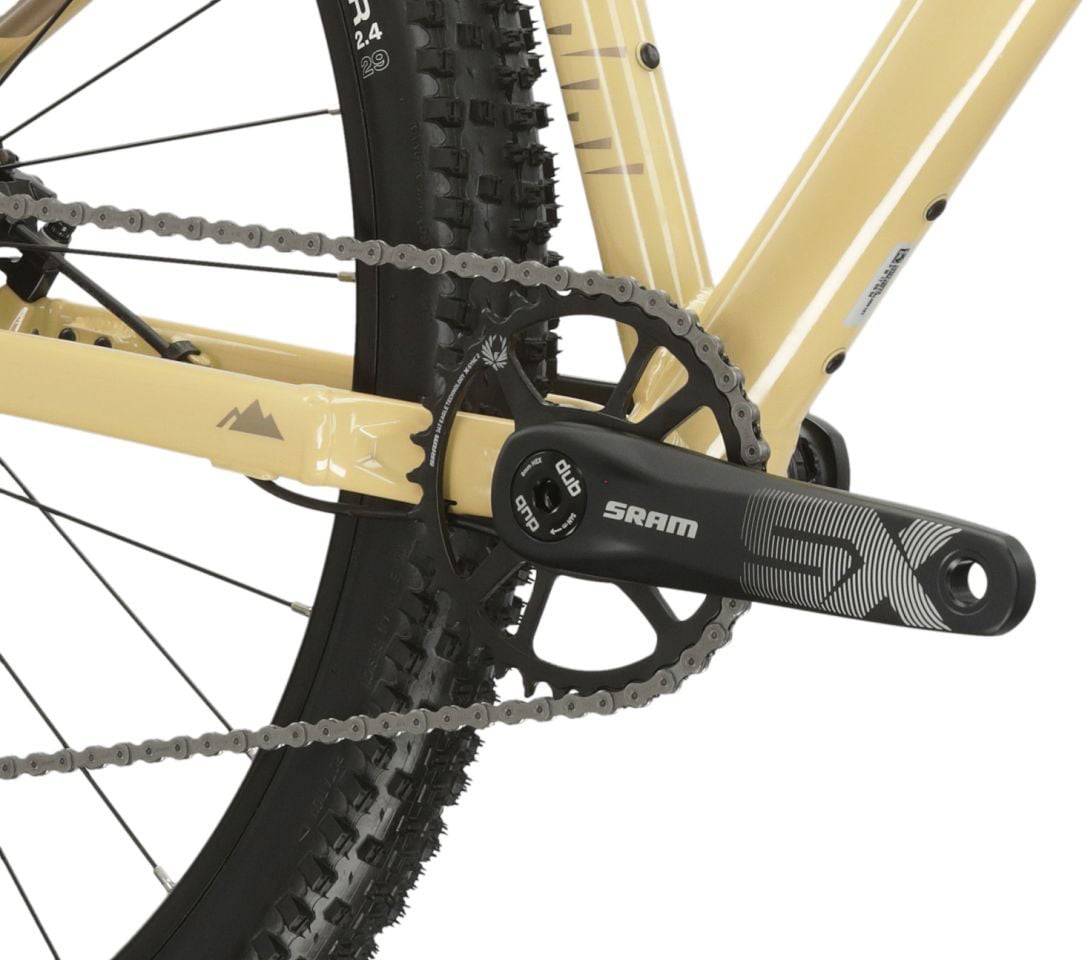 Kross Mountainbike »KROSS MTB Hardtail Level 6.0 29" braun 12 Gänge«, 12 Gang, SRAM, NX EAGLE Schaltwerk, Kettenschaltung