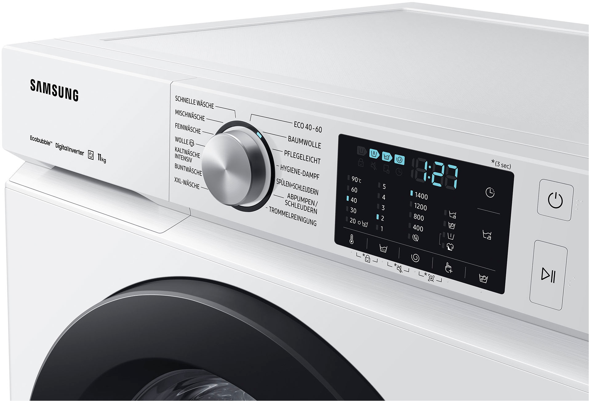 Samsung Waschmaschine »WW1BBBA049AW«, 11 kg, 1400 U/min