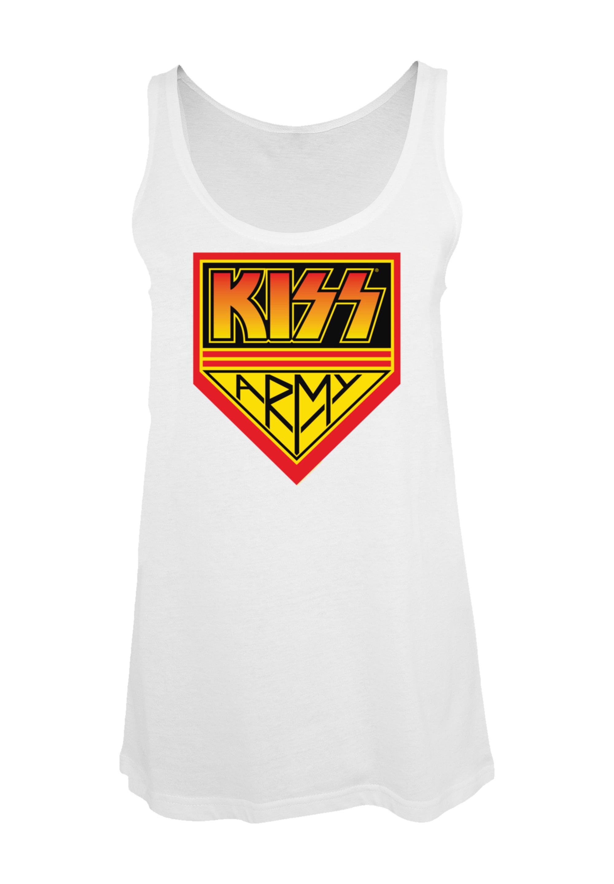 F4NT4STIC T-Shirt »Kiss Rock Band Army Logo«, Premium Qualität, Musik, By Rock Off